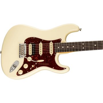 Fender E-Gitarre, E-Gitarren, ST-Modelle, American Professional II Stratocaster HSS RW Olympic White -