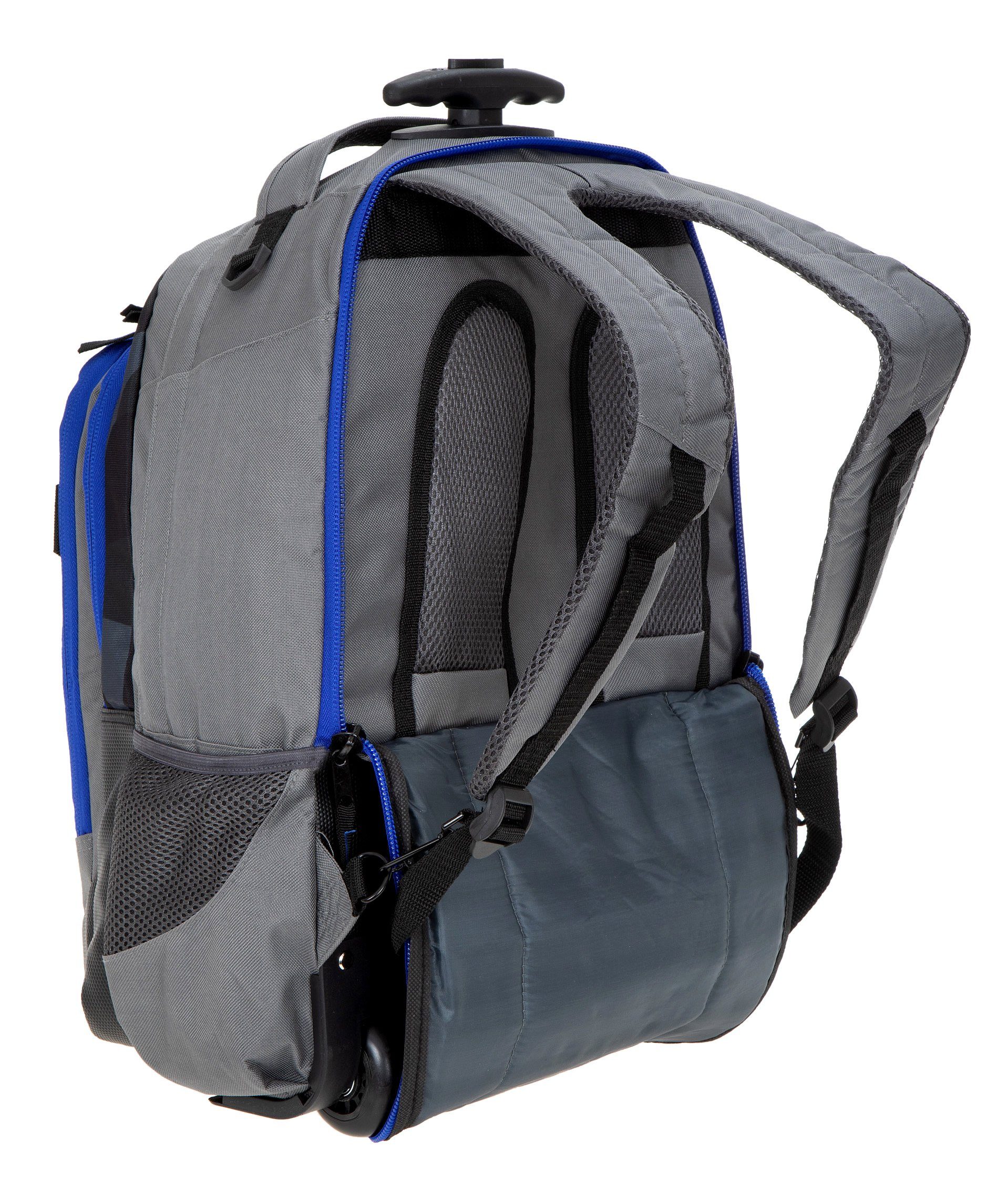 ELEPHANT Schulrucksack Schultrolley Trolley Hero Signature Schulrucksack (3 Teile Set), Rucksacktrolley Schule Rucksack Trolly, Sporttasche, Mäppchen Box +tsm