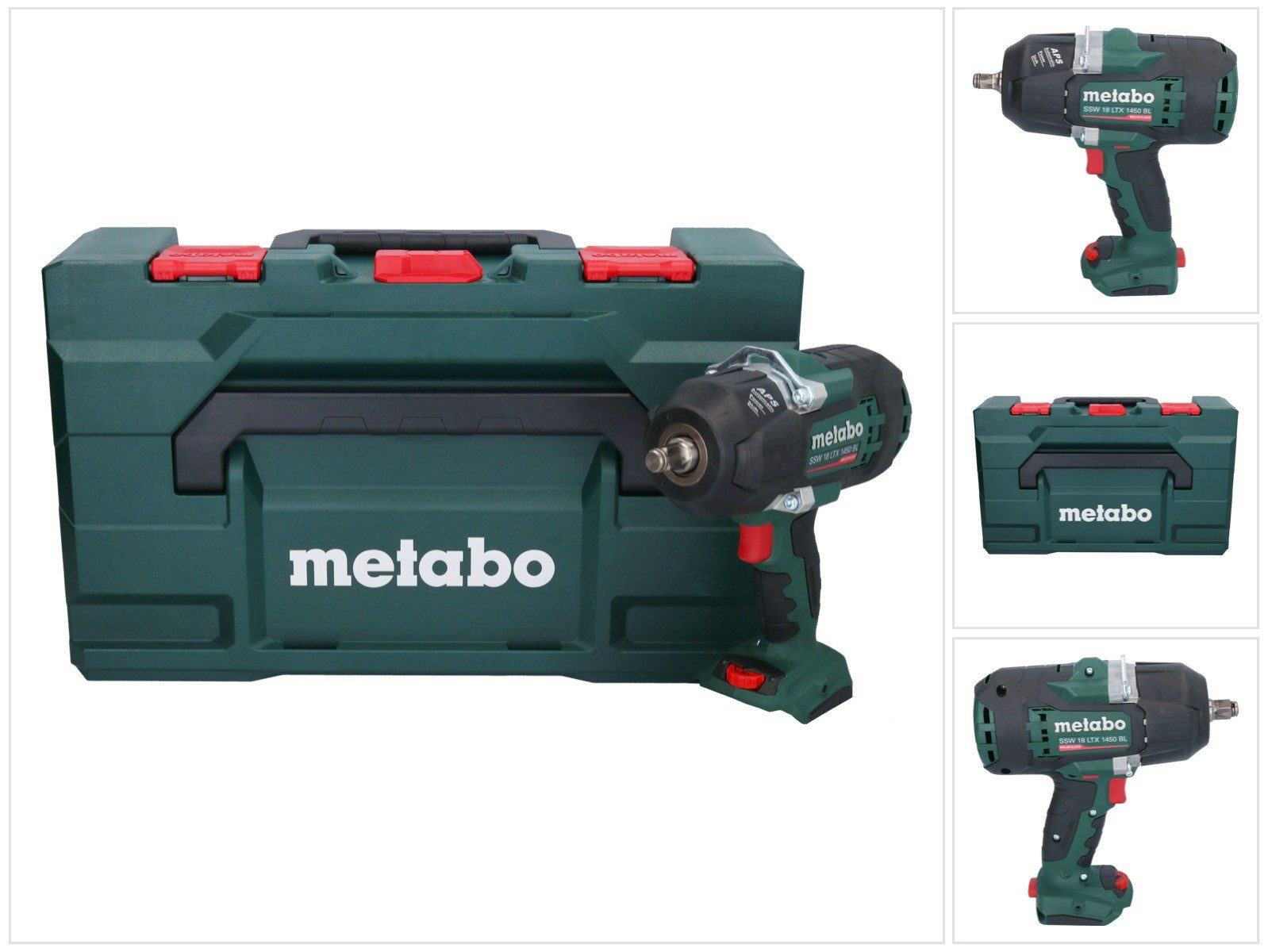 metabo Akku-Schlagschrauber SSW 18 LTX 1450 BL Akku Schlagschrauber 18V 1450Nm Brushless 602401840