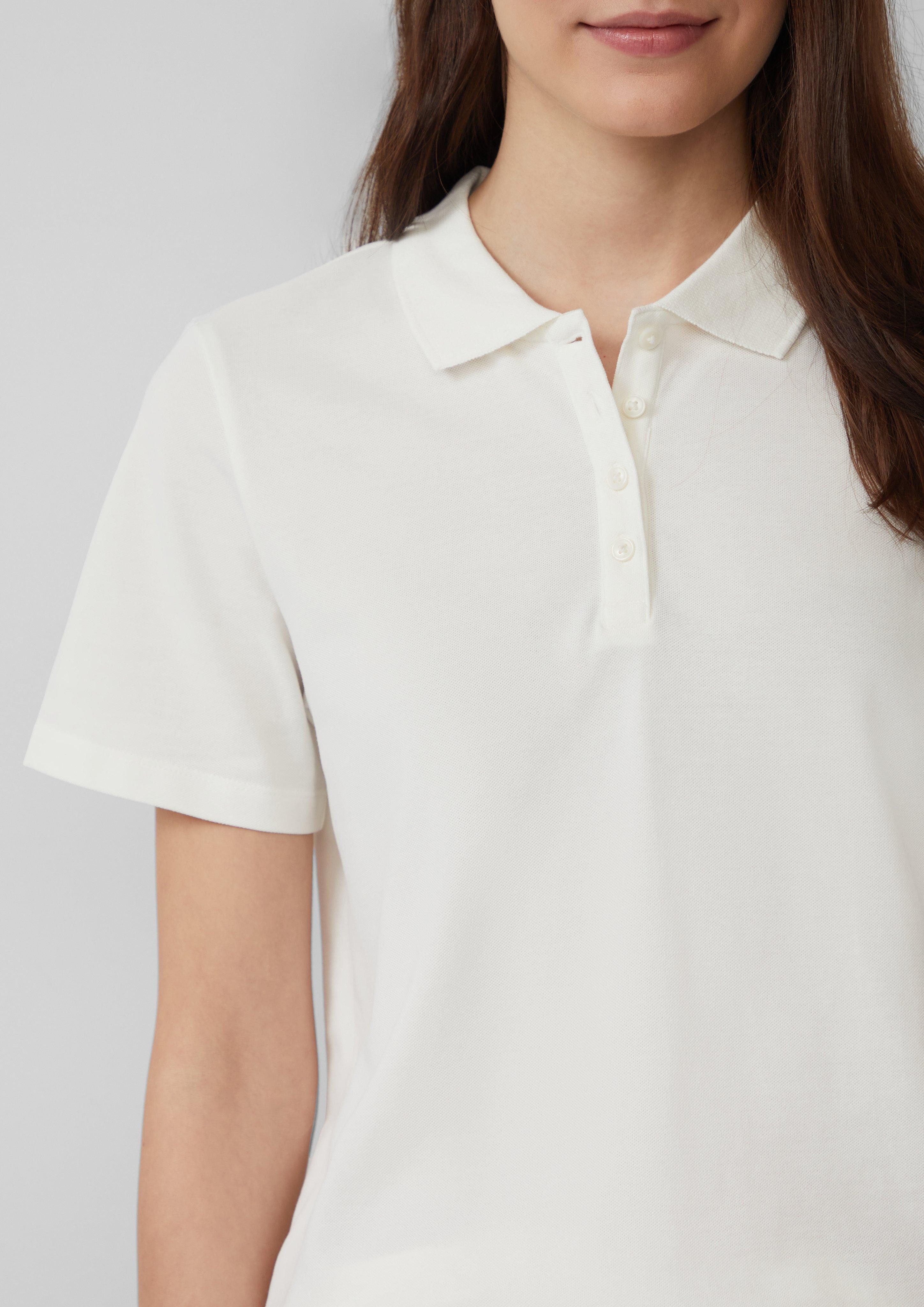 s.Oliver Poloshirt Verkürztes Poloshirt aus Baumwollpiqué günstig online kaufen