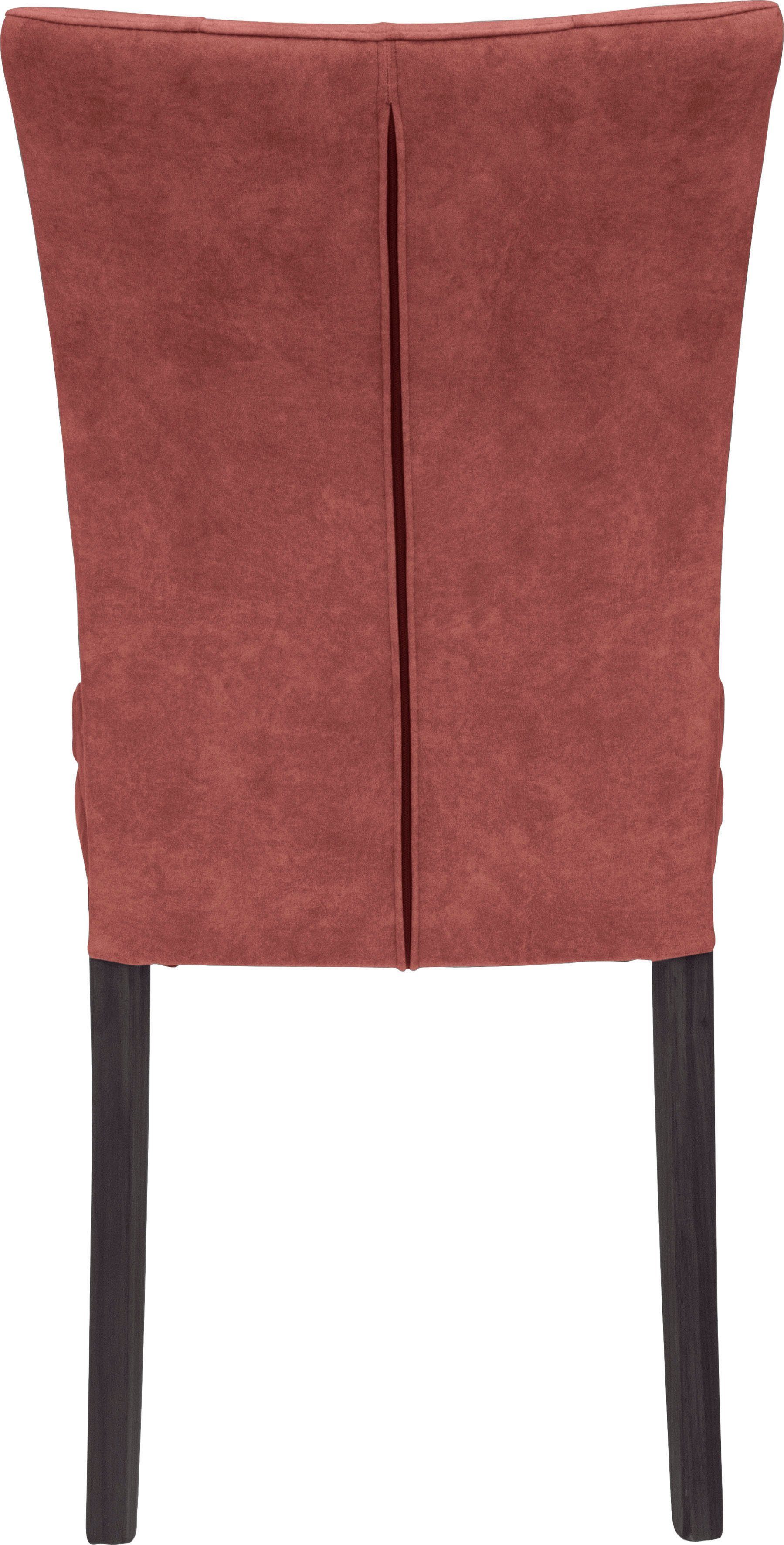 Home affaire 4-Fußstuhl Colorado (Set, 2 St), Beine aus Buche, wengefarben lackiert, Im 2er, 4er oder 6er-Set – Bild 4 von 5