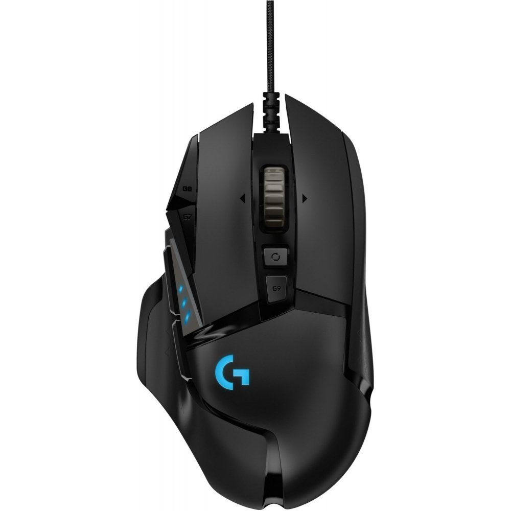 Logitech G G502 Hero - Gaming Maus - schwarz Gaming-Maus