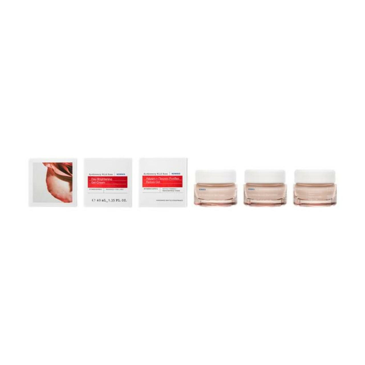 Korres Gesichtspflege Apothecary Wild Rose Gel-Creme, für Alle Hauttypen