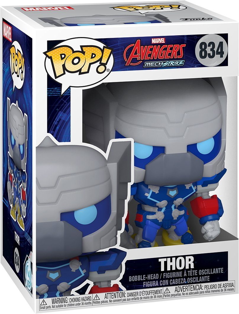Funko Spielfigur Marvel Avengers Mech Strike - Thor 834 Pop!