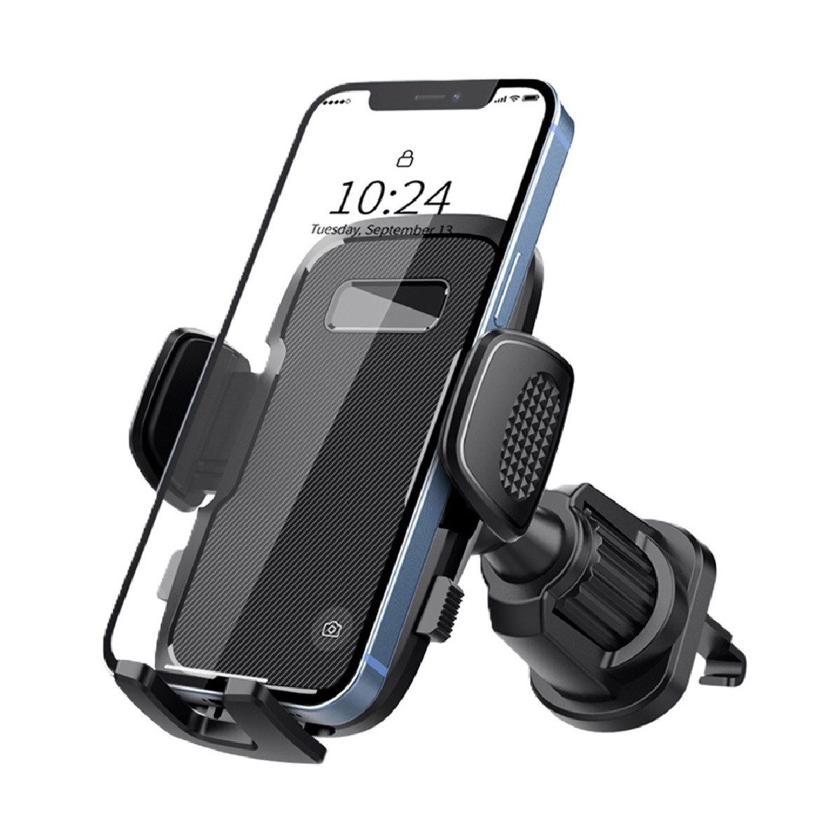 Handy-Halterung Halterungen,Auto Handyhalterung,mit Haken Clip,360° Drehung