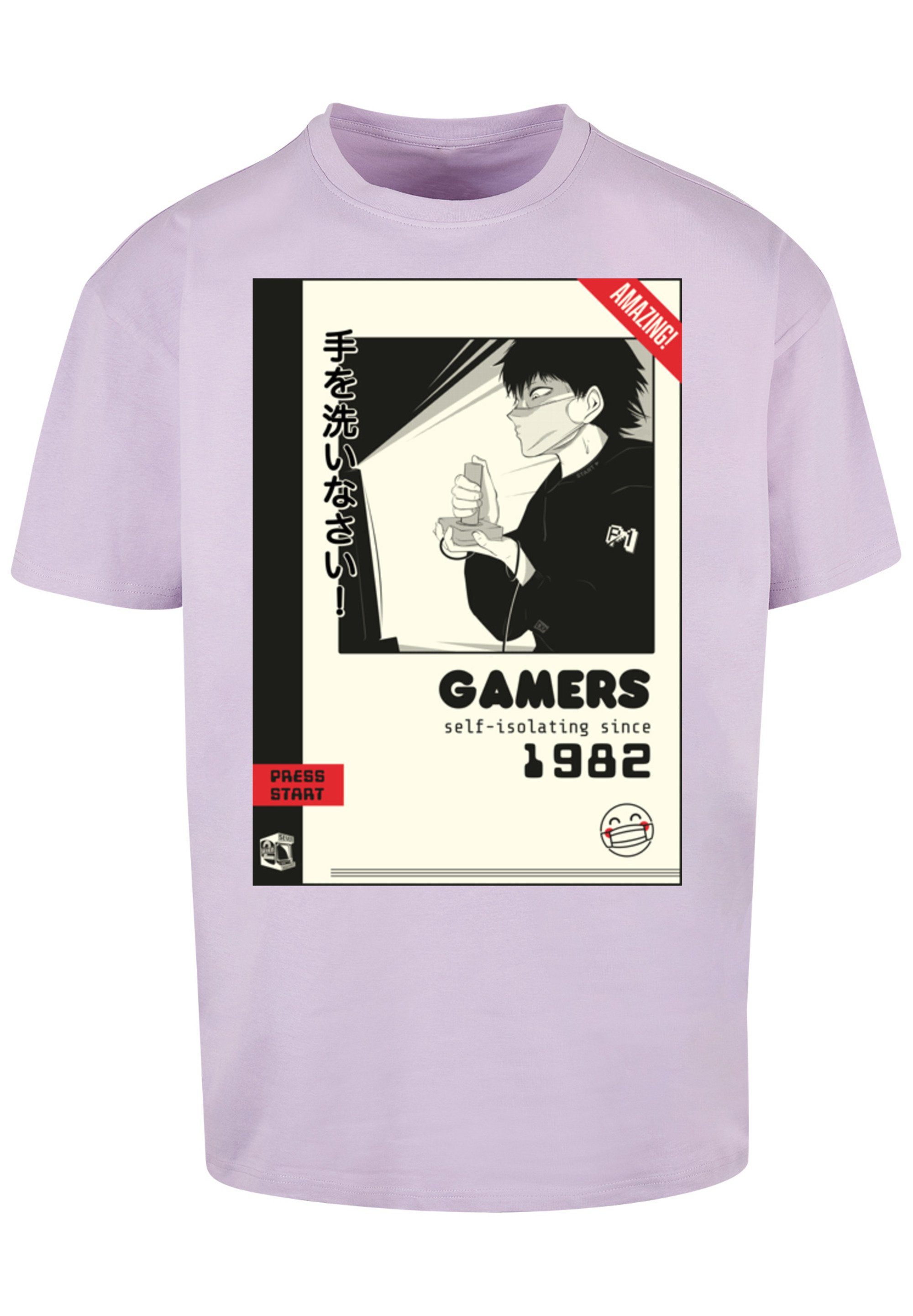 self-isolating lilac 1982 since Print T-Shirt F4NT4STIC SEVENSQUARED Retro Gaming