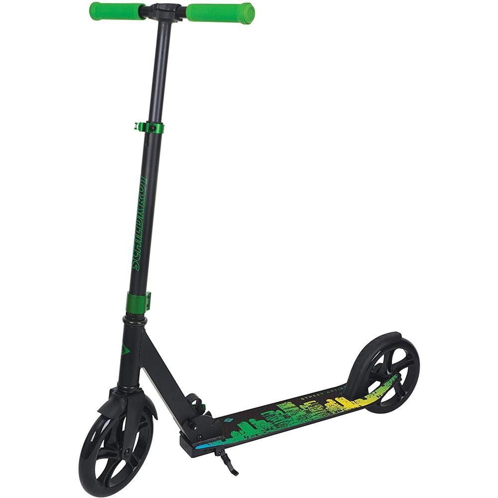 Schildkröt Tretroller City Scooter Street Artist 2.0 Grün