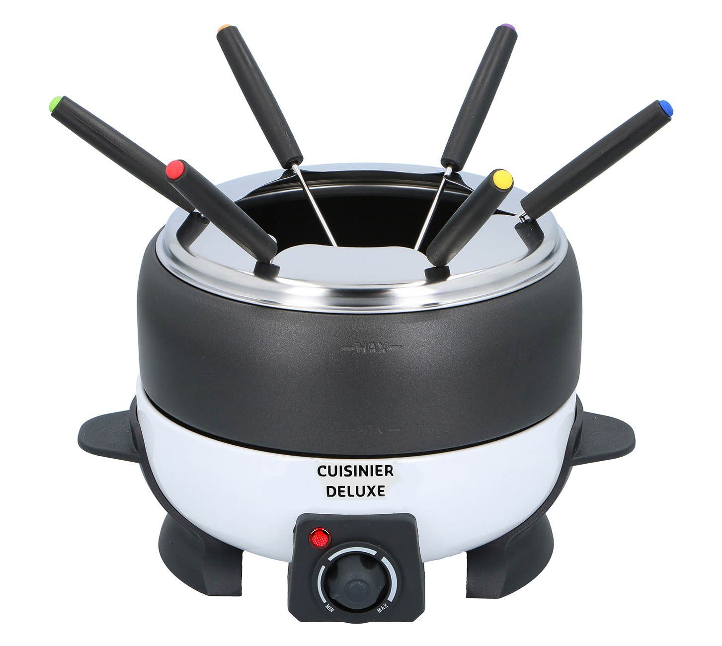 Bubble-Store Fondue Fondue-Set elektisch für 6 Personen, Touch-Griffe