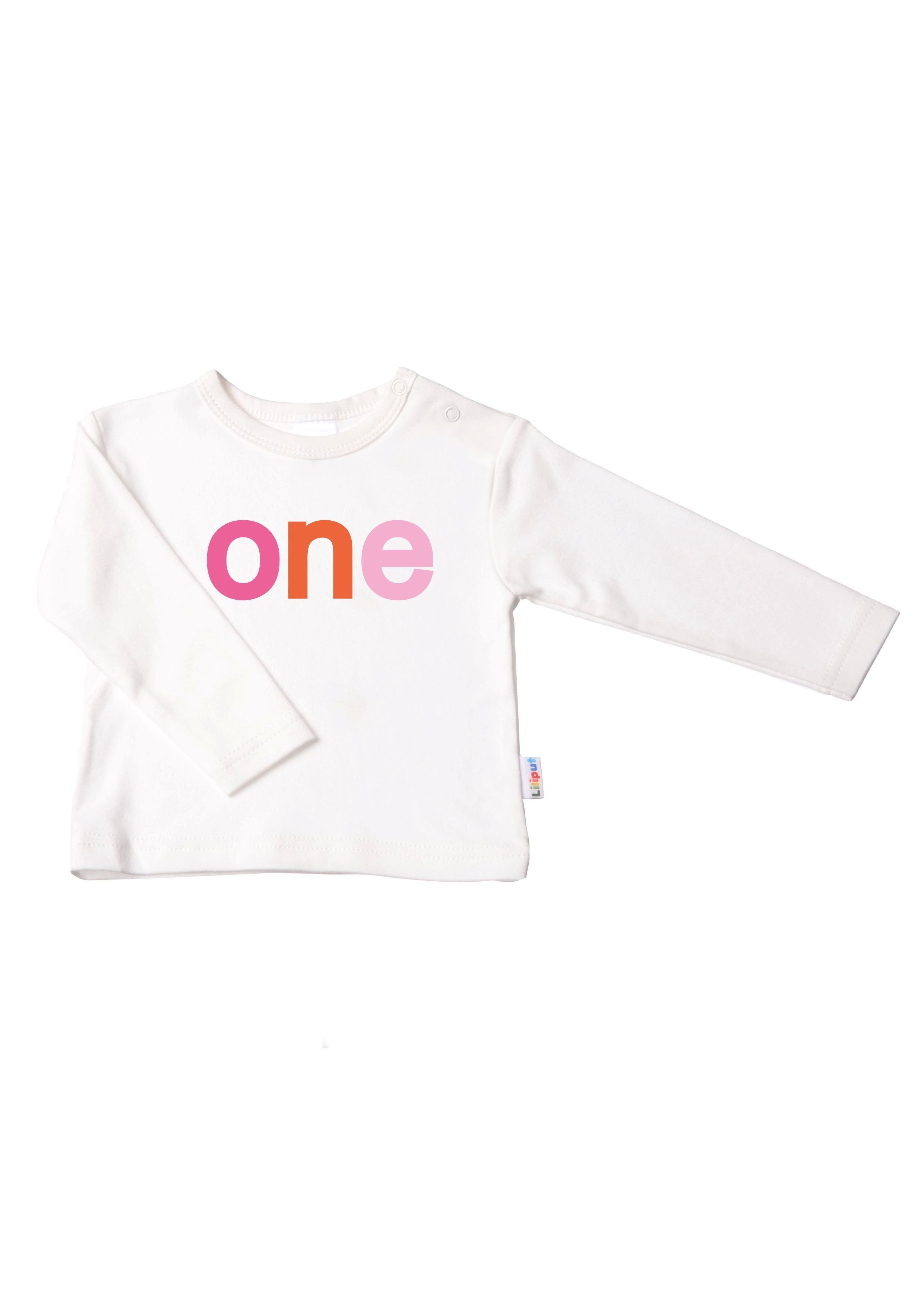 Langarmshirt Mädchen One