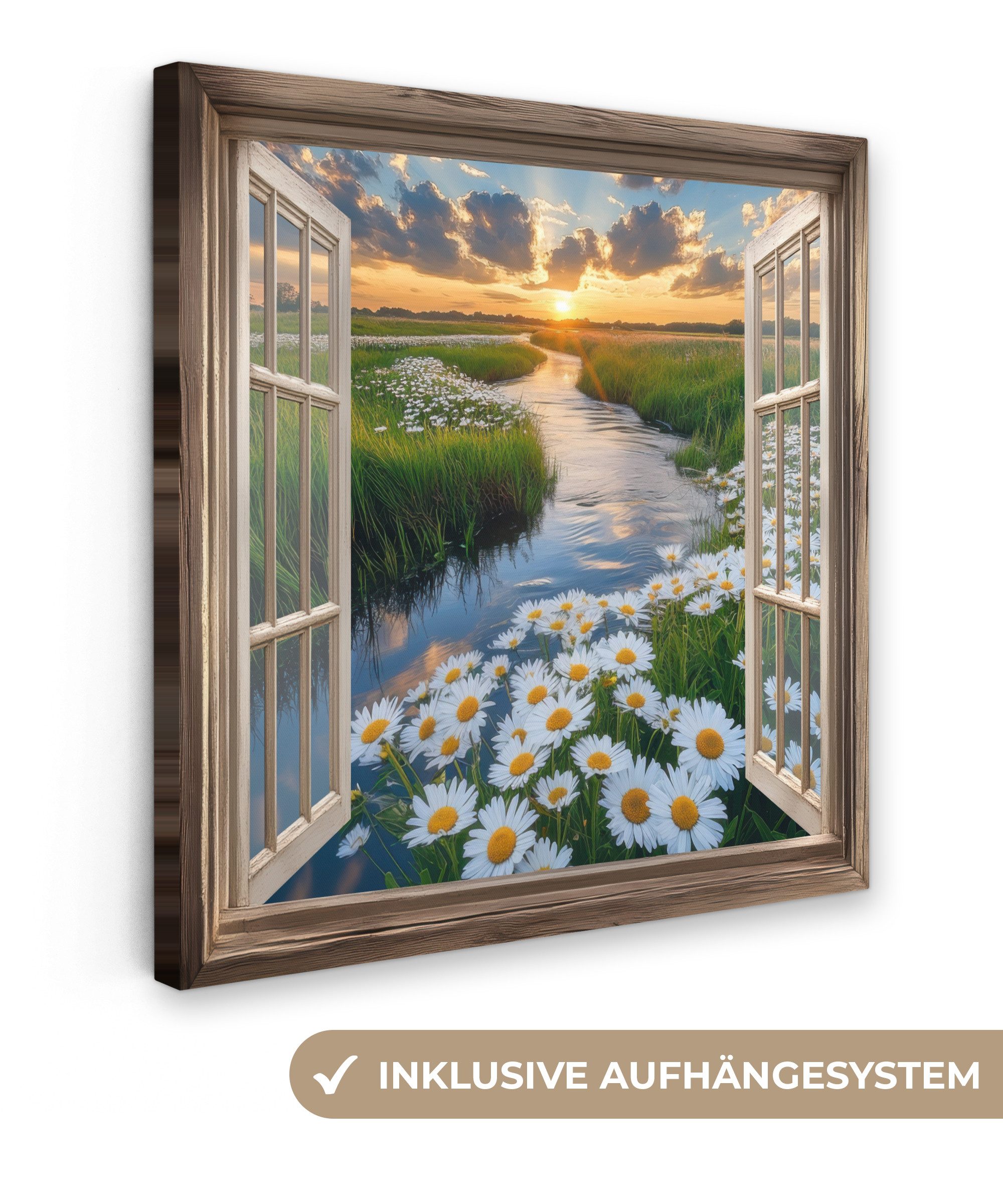 OneMillionCanvasses® Leinwandbild Aussicht - Landschaft - günstig online kaufen