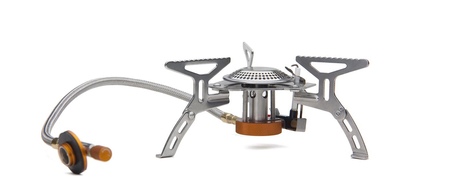 FireMaple Gaskocher FMS-105 Gaskocher, (Packung), Ultraleicht; kompakt; effiziente Brennerkonstruktion; stabiler Stand