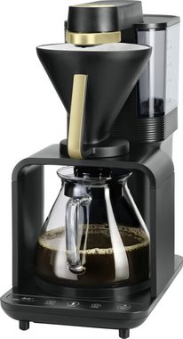 Melitta Filterkaffeemaschine epour® 1024-12, 1l Kaffeekanne, Papierfilter 1x4, Schwarz/Gold