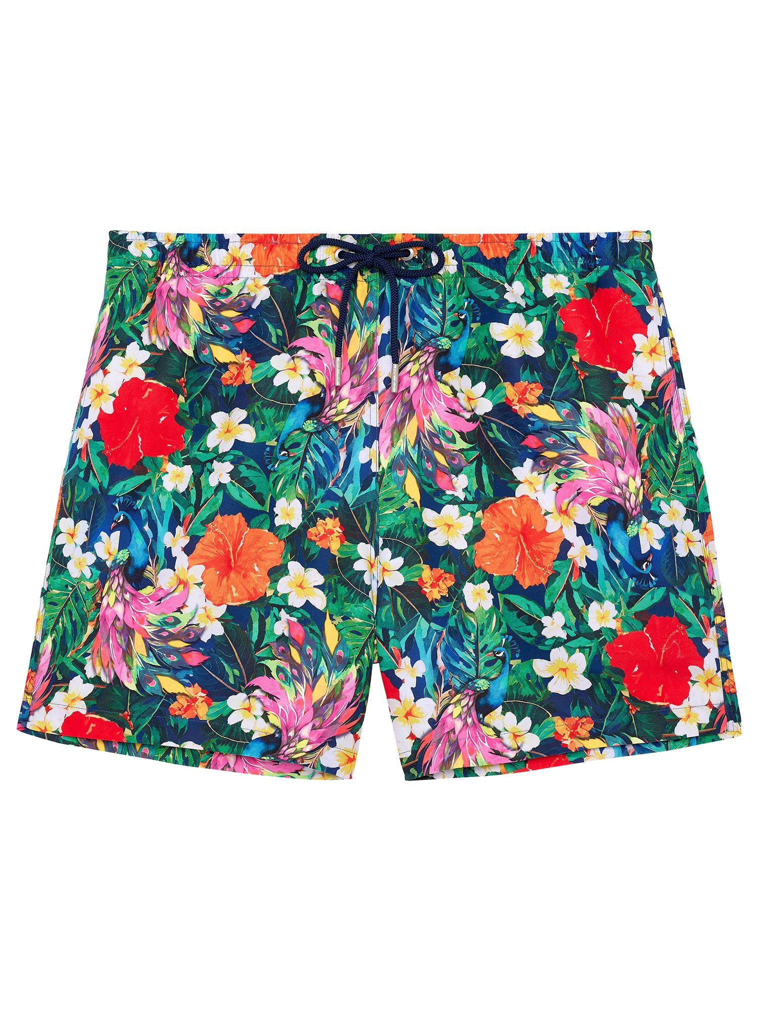 Hom Boxer-Badehose Beach Boxer Peacock Badeboxer, Schwimmshorts Boxer, Bade günstig online kaufen