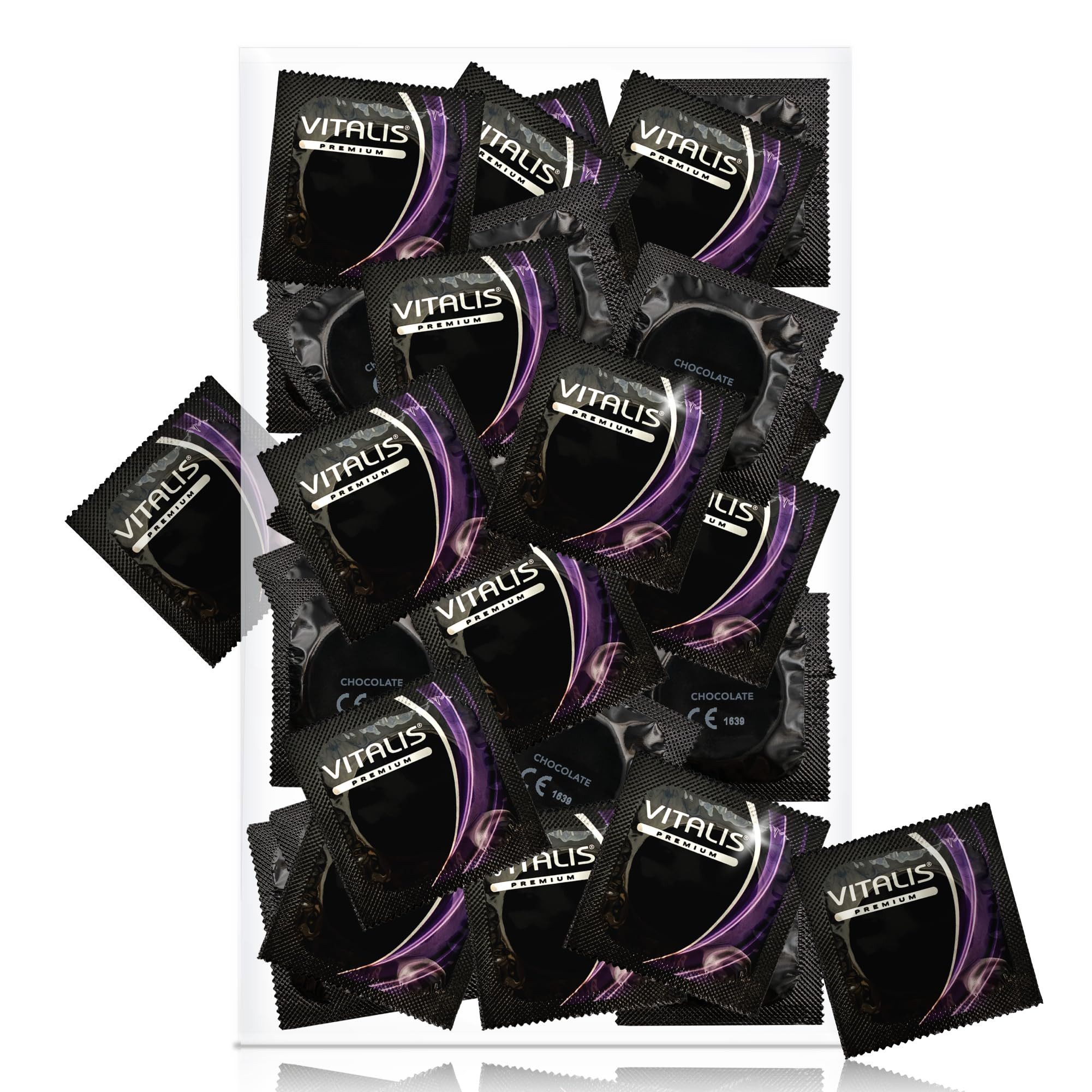 VITALIS Kondome Vitalis Premium Kondome, verschiedene Sorten & Größen, Schoko