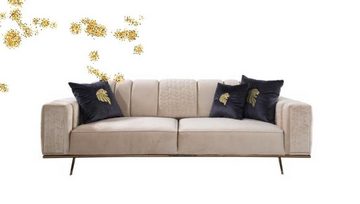 JVmoebel Wohnzimmer-Set Sofagarnitur Couch Textil Couchen 4+3+1 Sitz Sofas Wohnzimmer Stoff, (3-St)