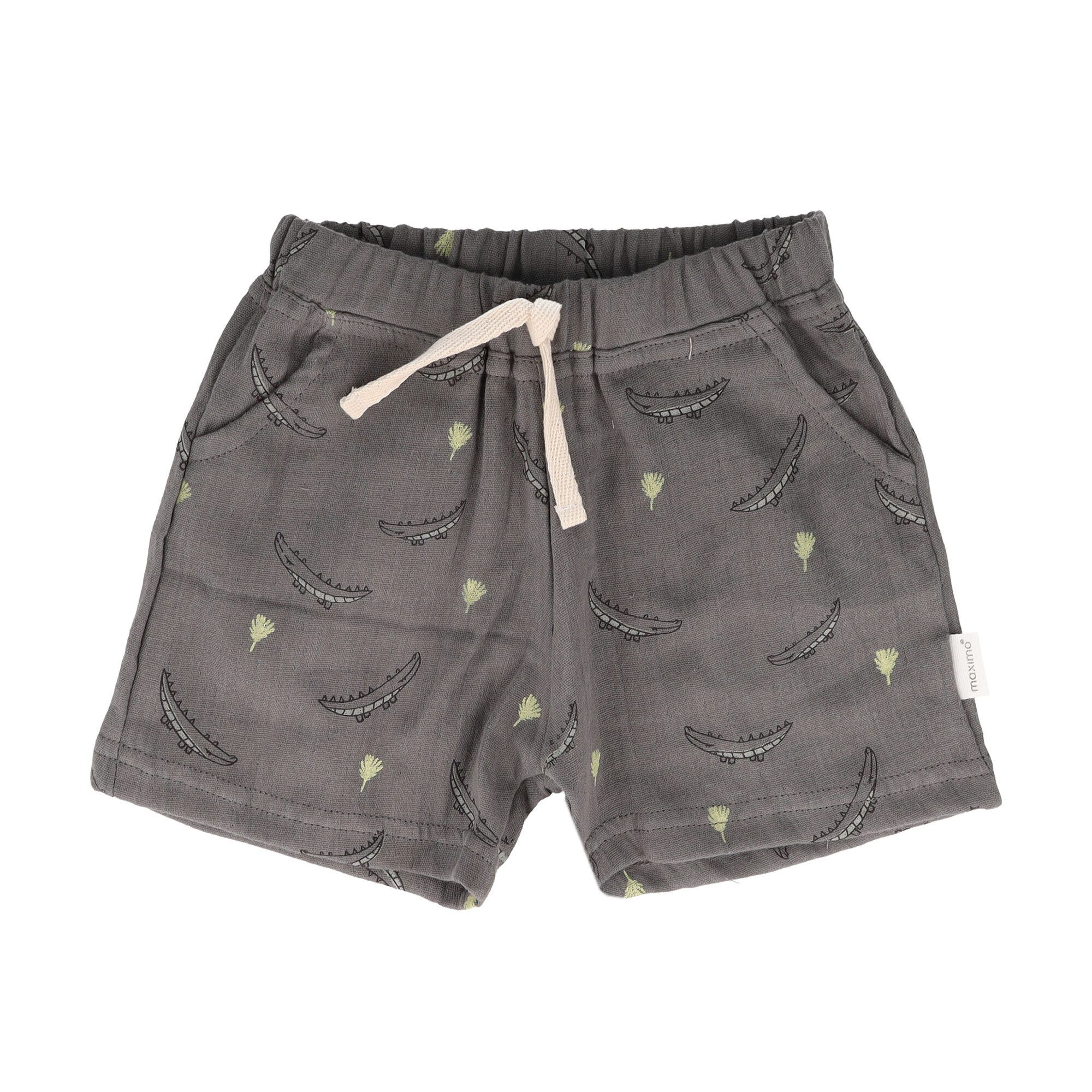 MAXIMO Stoffhose GOTS BABY BOY-Shorts Musselinstoff (1-tlg) Musselin