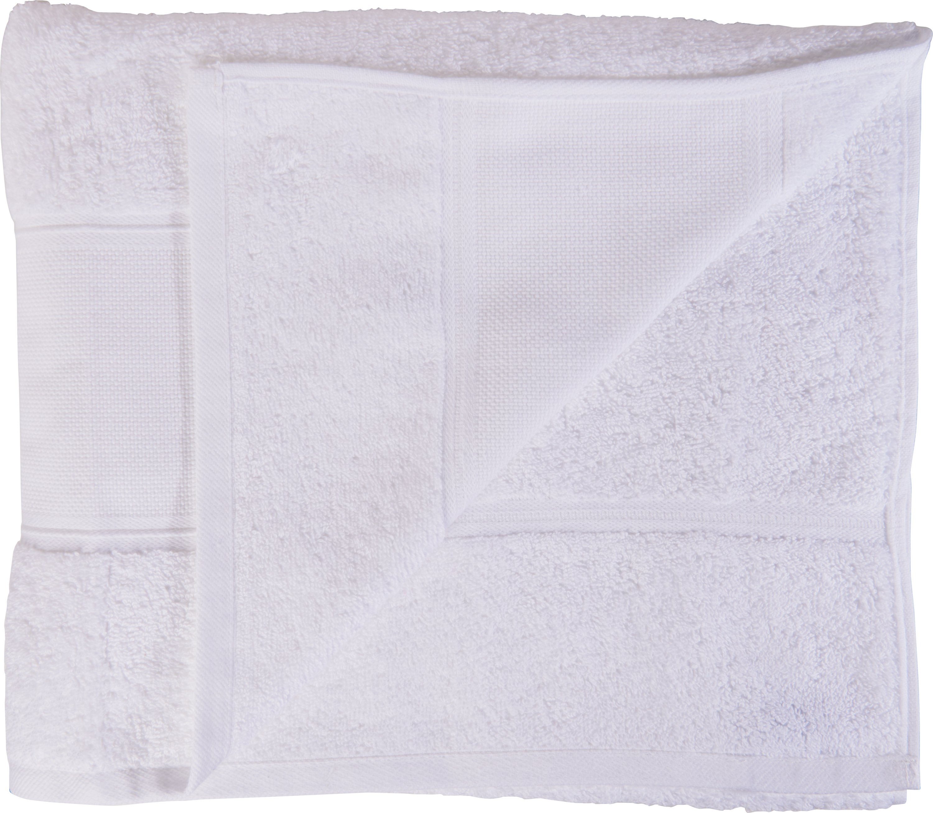 Handtuch, 140 cm Weiß 70 cm, x