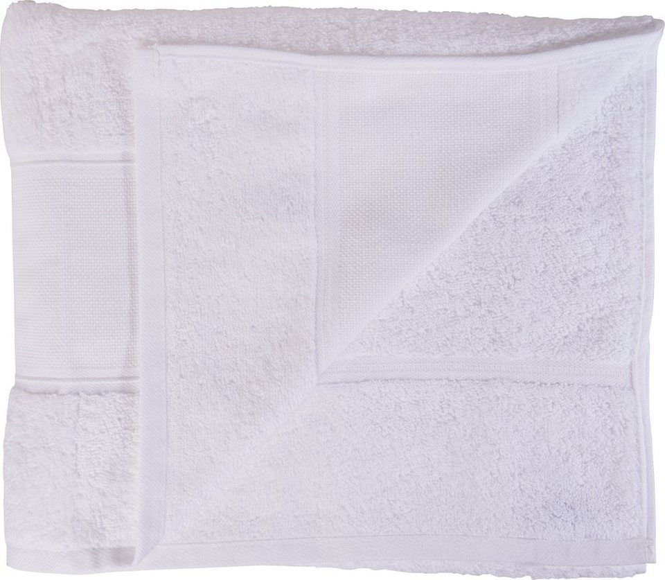 Handtuch, 140 cm x 70 cm, Weiß