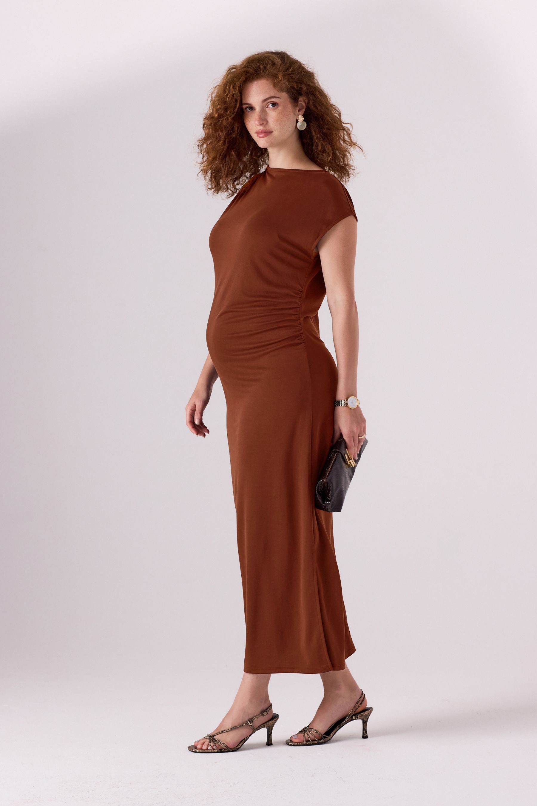 Next Umstandskleid Kurzärmeliges Kleid, Umstandsmode (1-tlg)