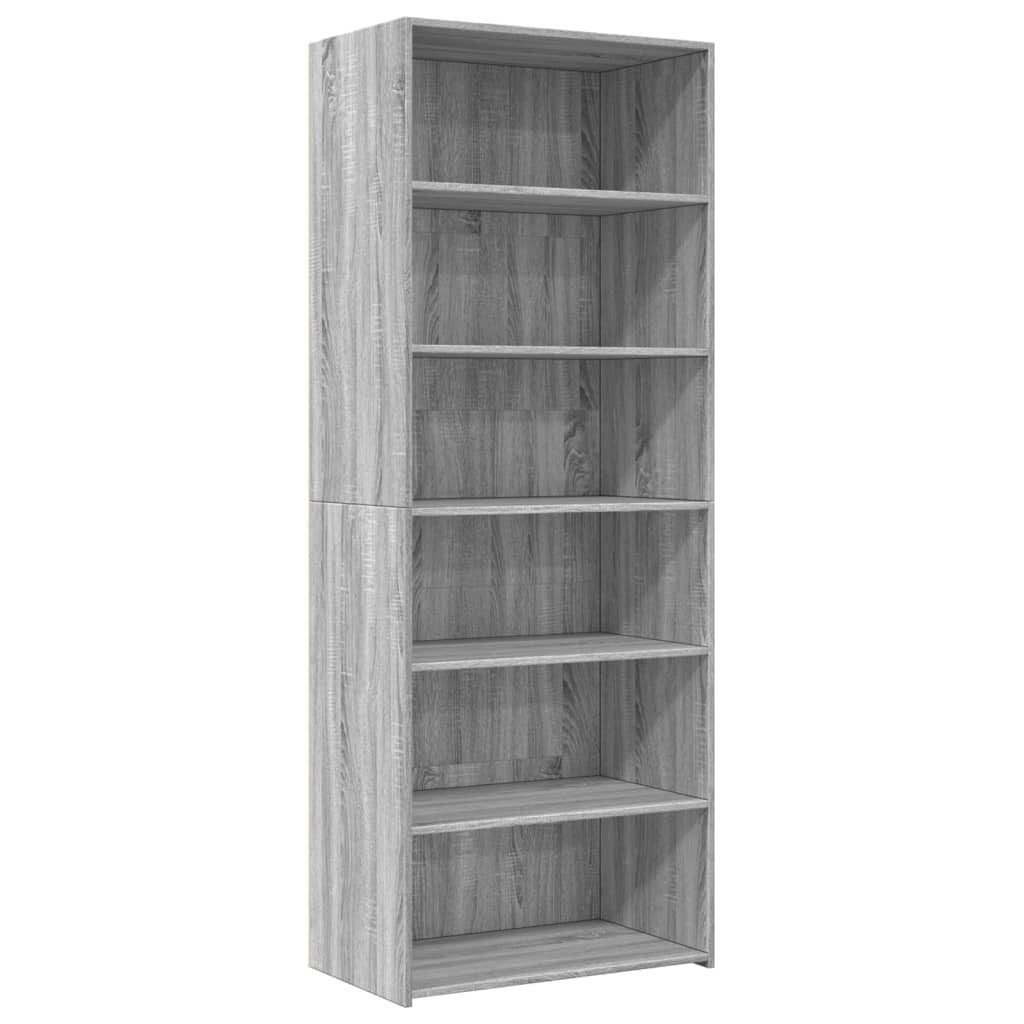 vidaXL Highboard Highboard Grau Sonoma 70x41x185 günstig online kaufen
