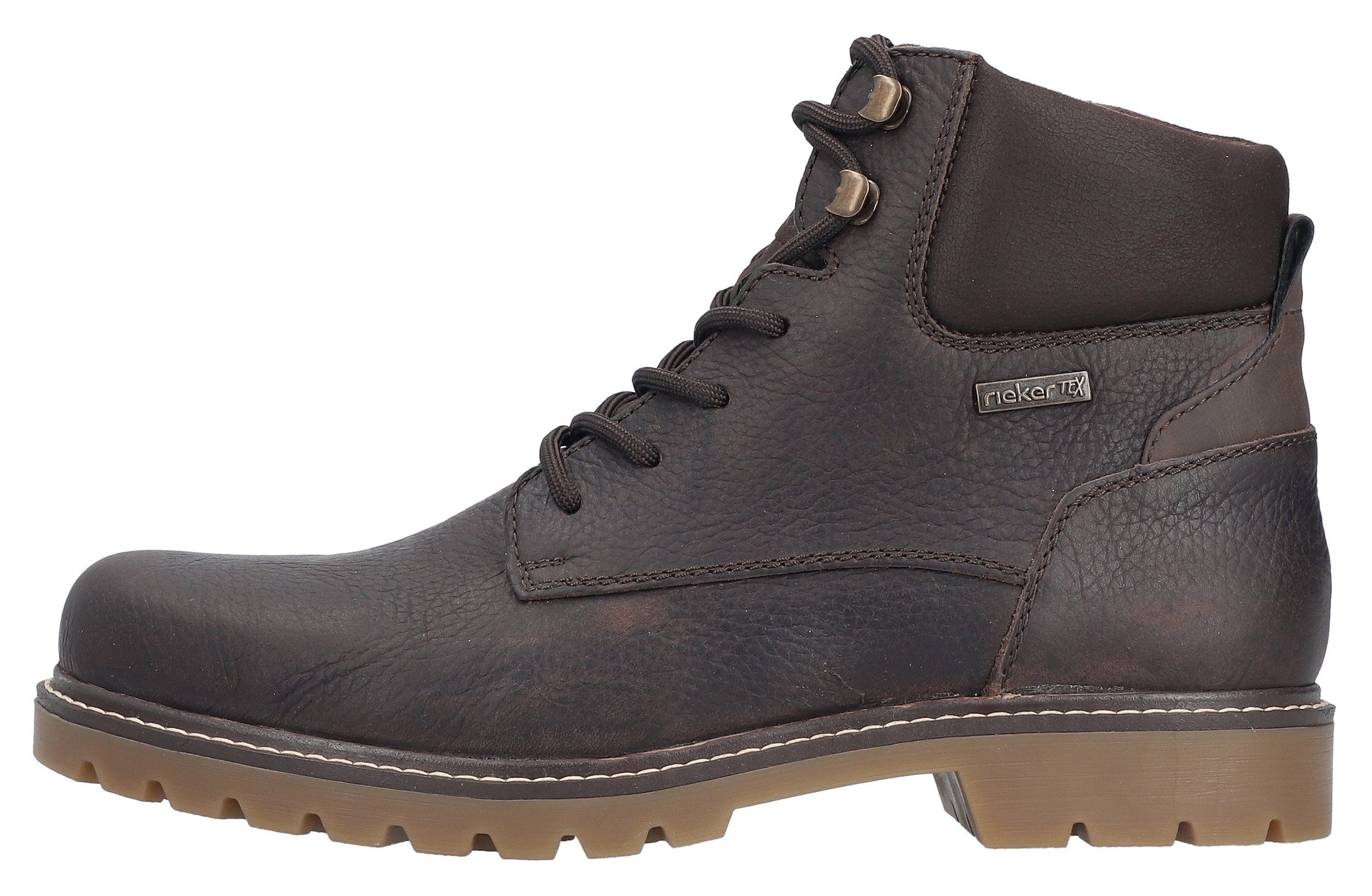 Rieker Winterstiefelette Winterboots, Schnürboots mit wasserabweisender riekerTEX-Membran