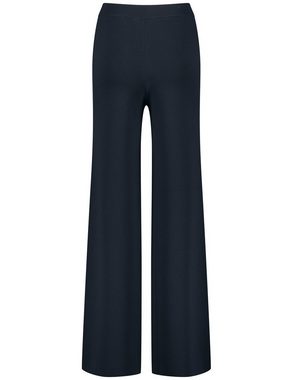 GERRY WEBER Stoffhose Bequeme Strickhose mit weitem Bein