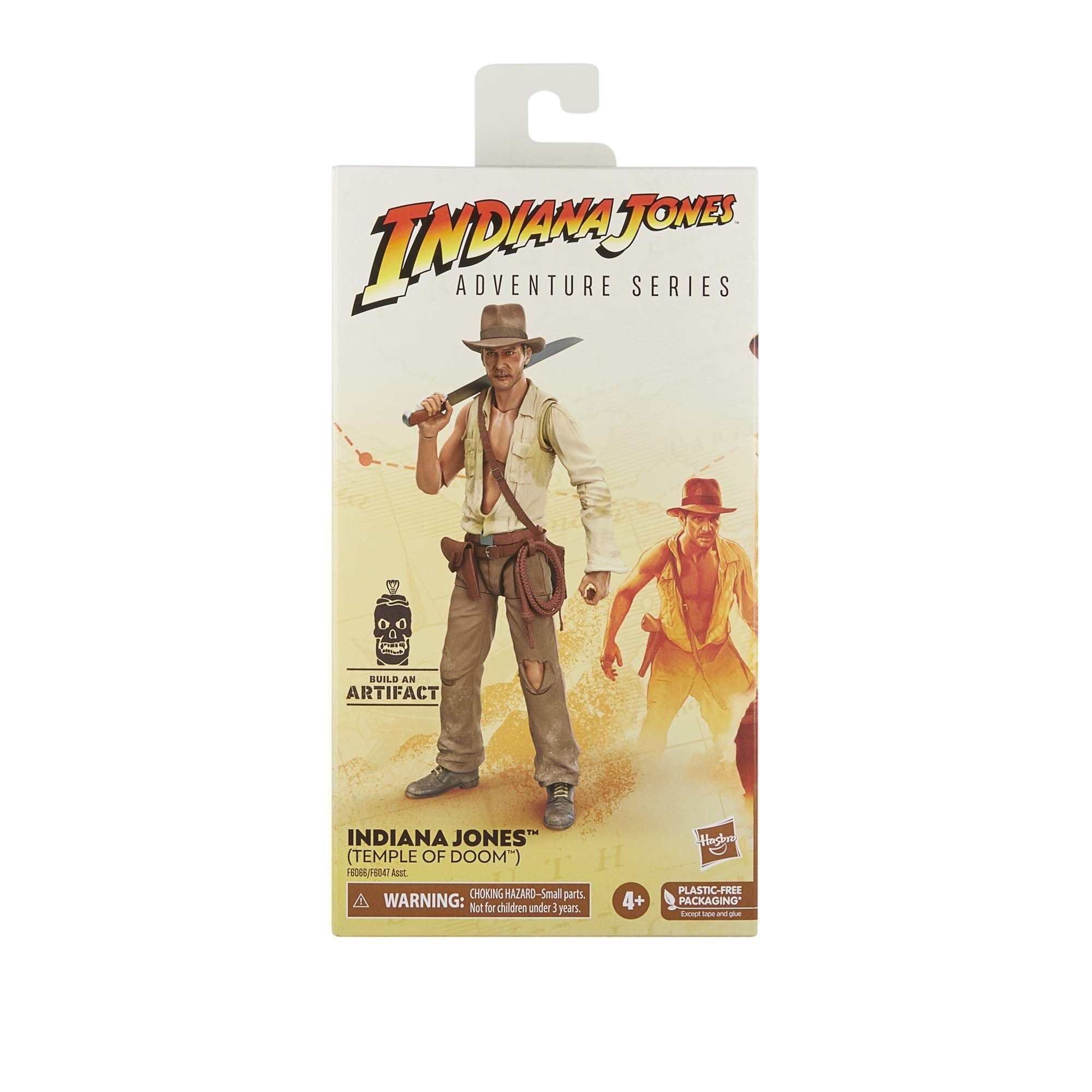 Hasbro Actionfigur Indiana Jones Adventure Indiana Jones Temple of Doom Actionfigur