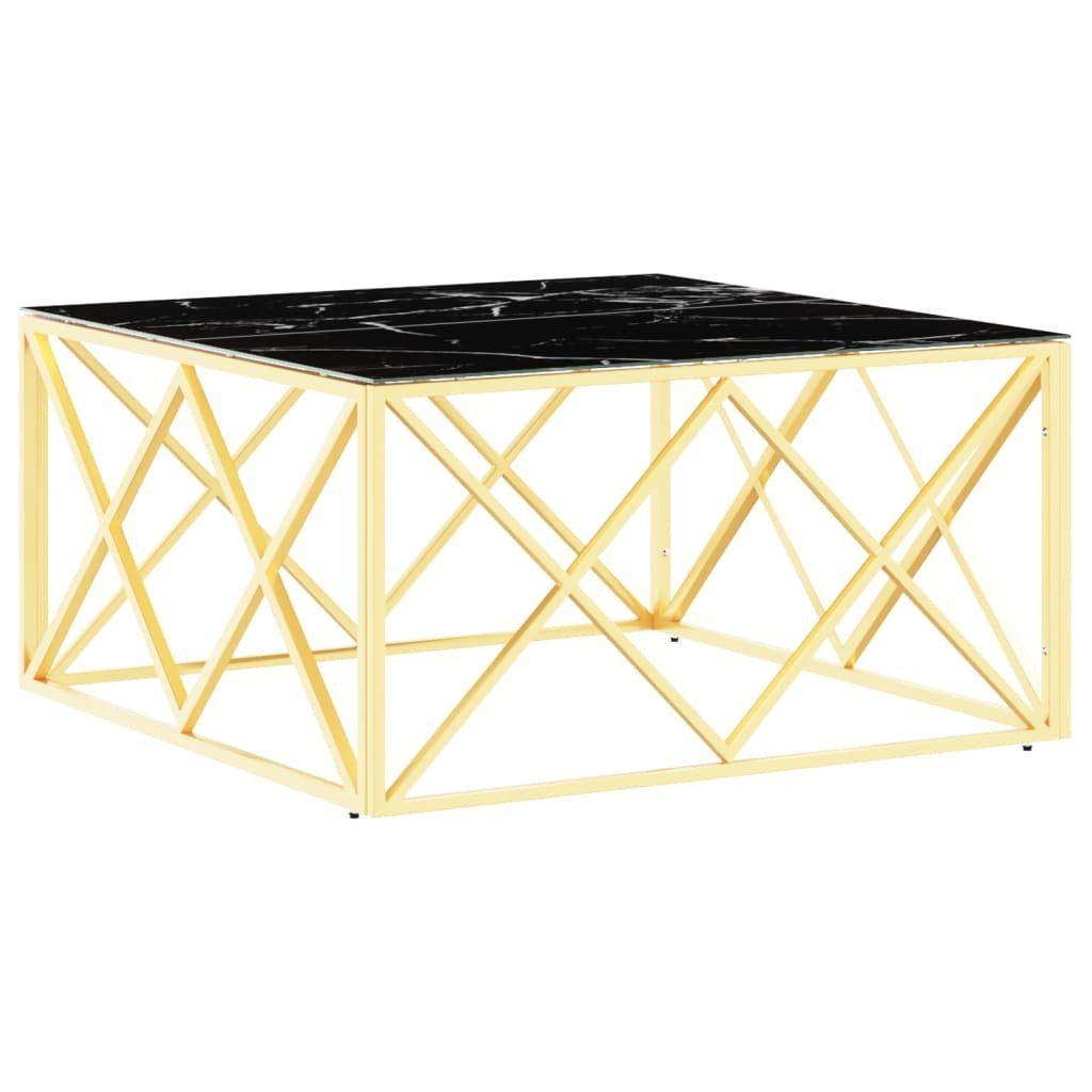 vidaXL Couchtisch Couchtisch Golden 80x80x40 cm günstig online kaufen