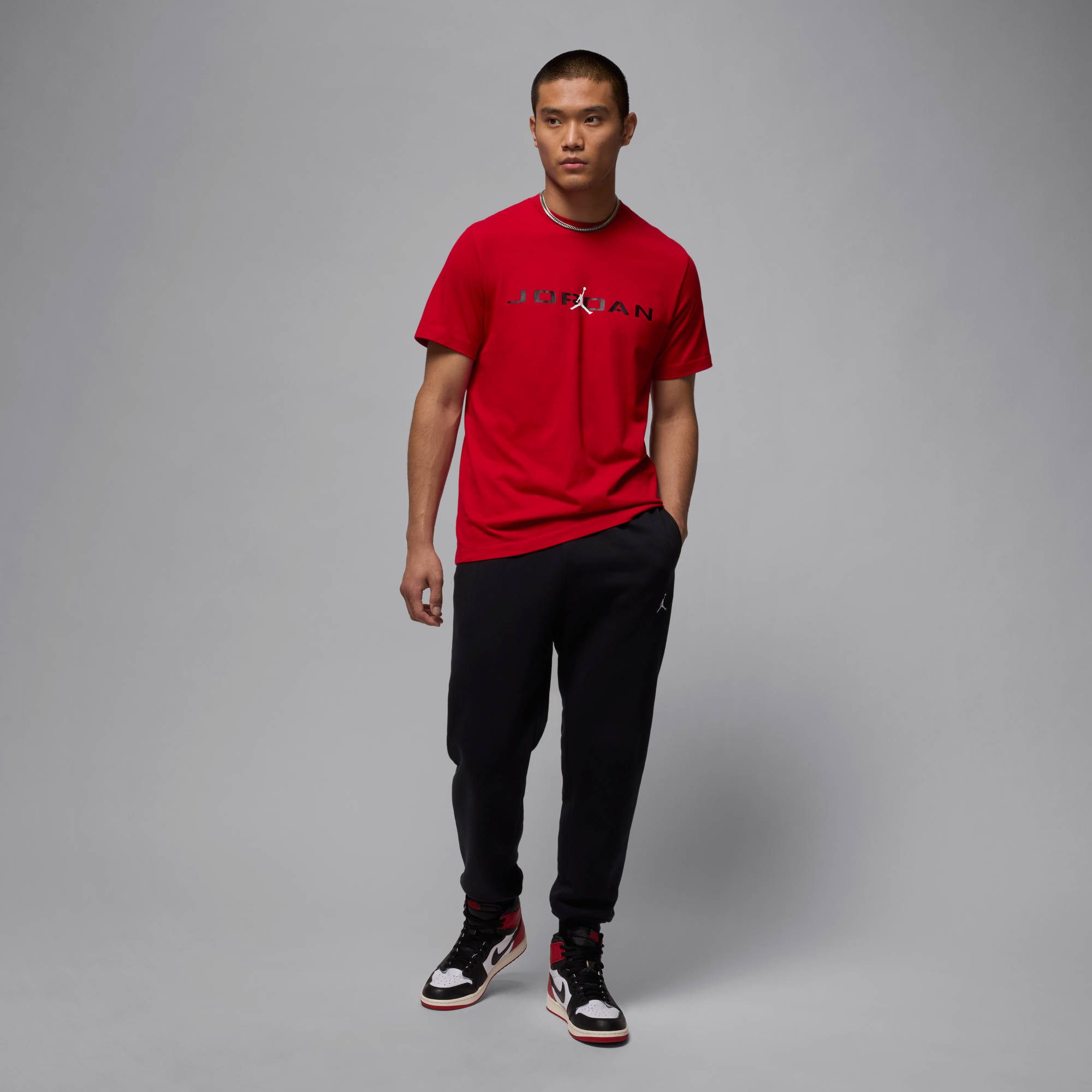 Jordan T-Shirt M J JD AIR SS CREW aus mittelschwerer Baumwolle, mit Jordan Grafiken auf der Vorderseite – Bild 4 von 4