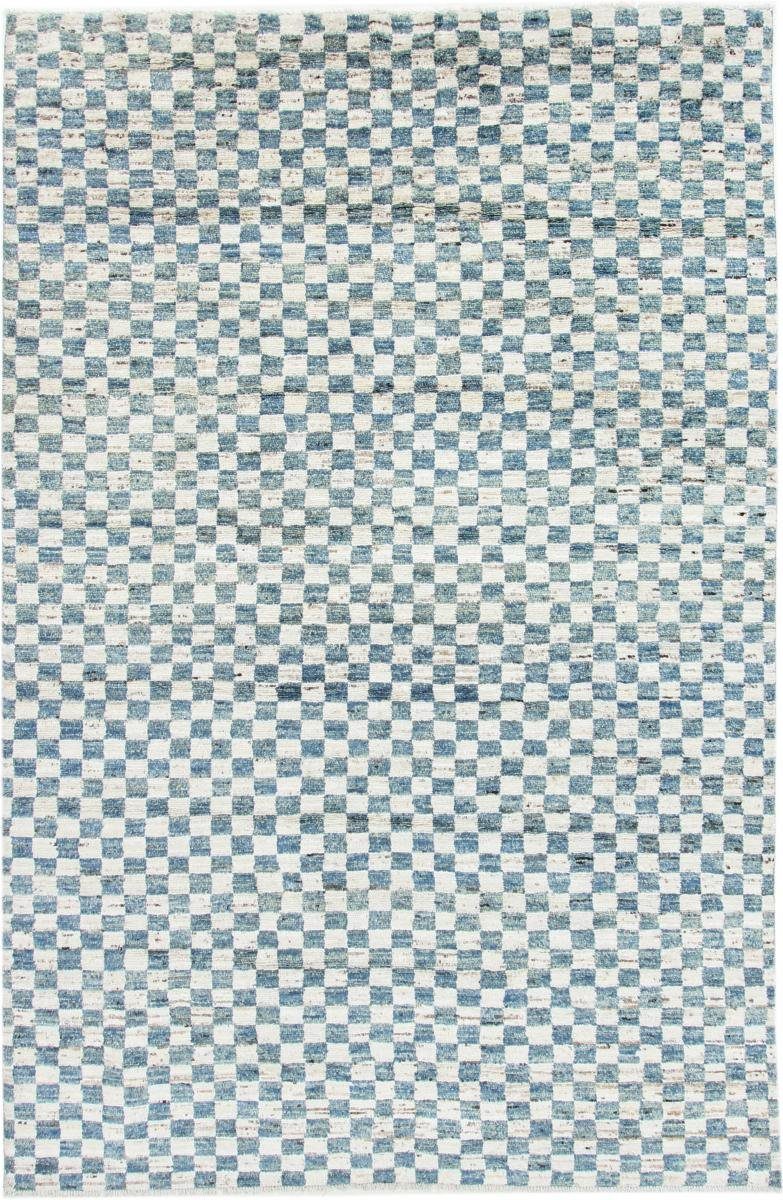 Orientteppich rechteckig, mm 194x291 Orientteppich, Trading, Höhe: 20 Moderner Nain Handgeknüpfter Design Berber