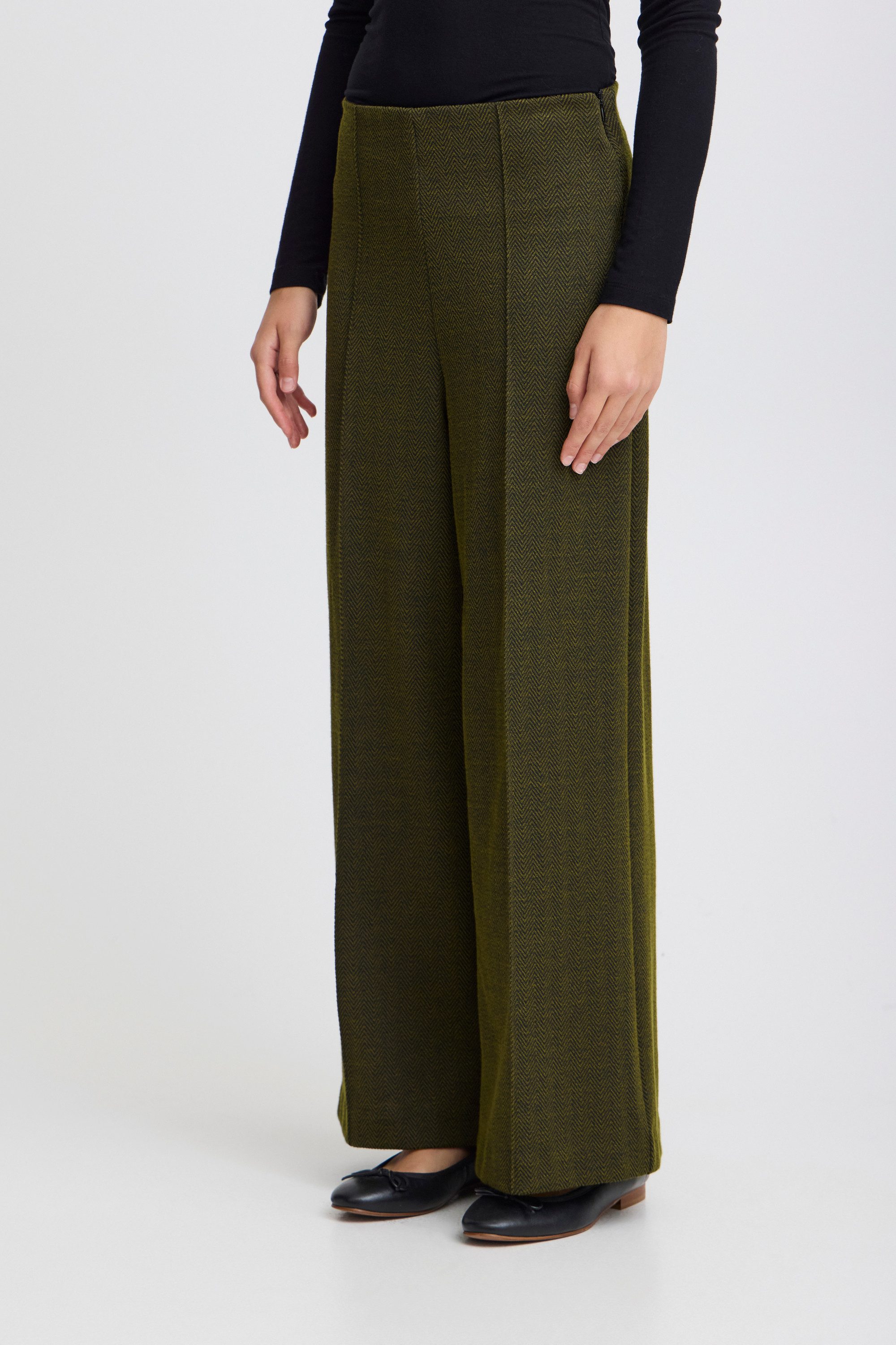 Ichi Stoffhose Casual IHKATE
