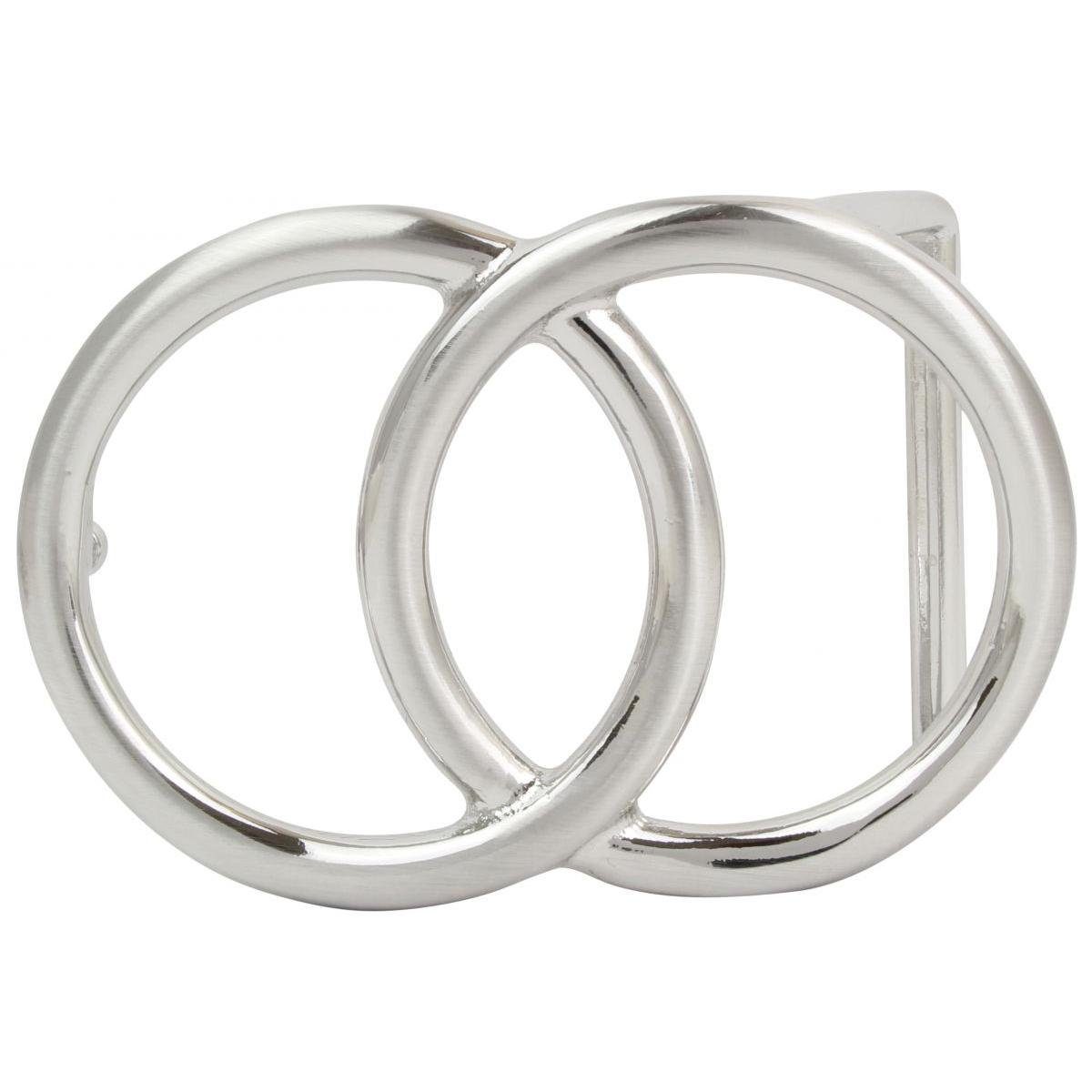 BELTINGER Gürtelschnalle Cerchi 4,0 cm - Buckle Wechselschließe Gürtelschließe 40mm - Gürtel bi (1-St)