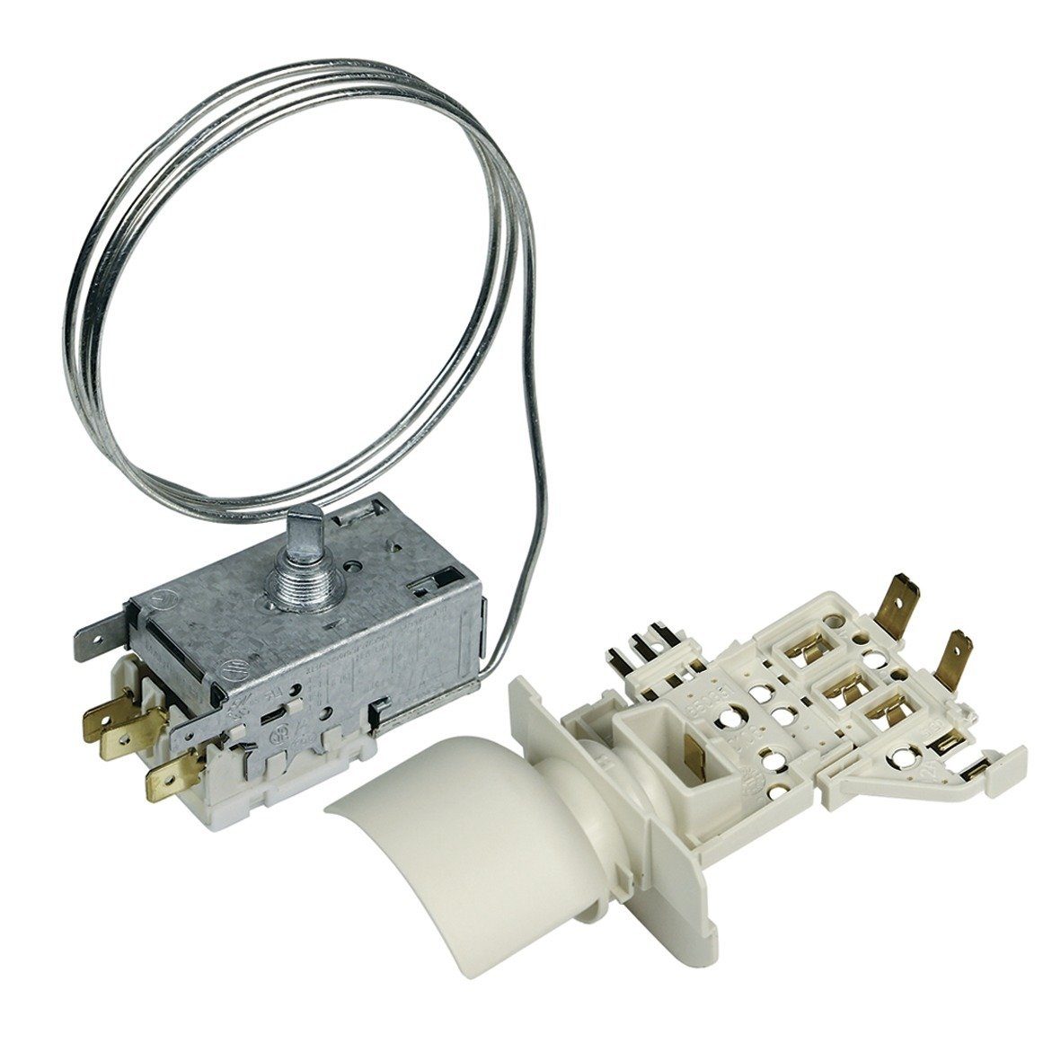 easyPART Thermodetektor wie Bauknecht 484000008565 Thermostat Umbausatz, Kühlschrank / Gefrierschrank
