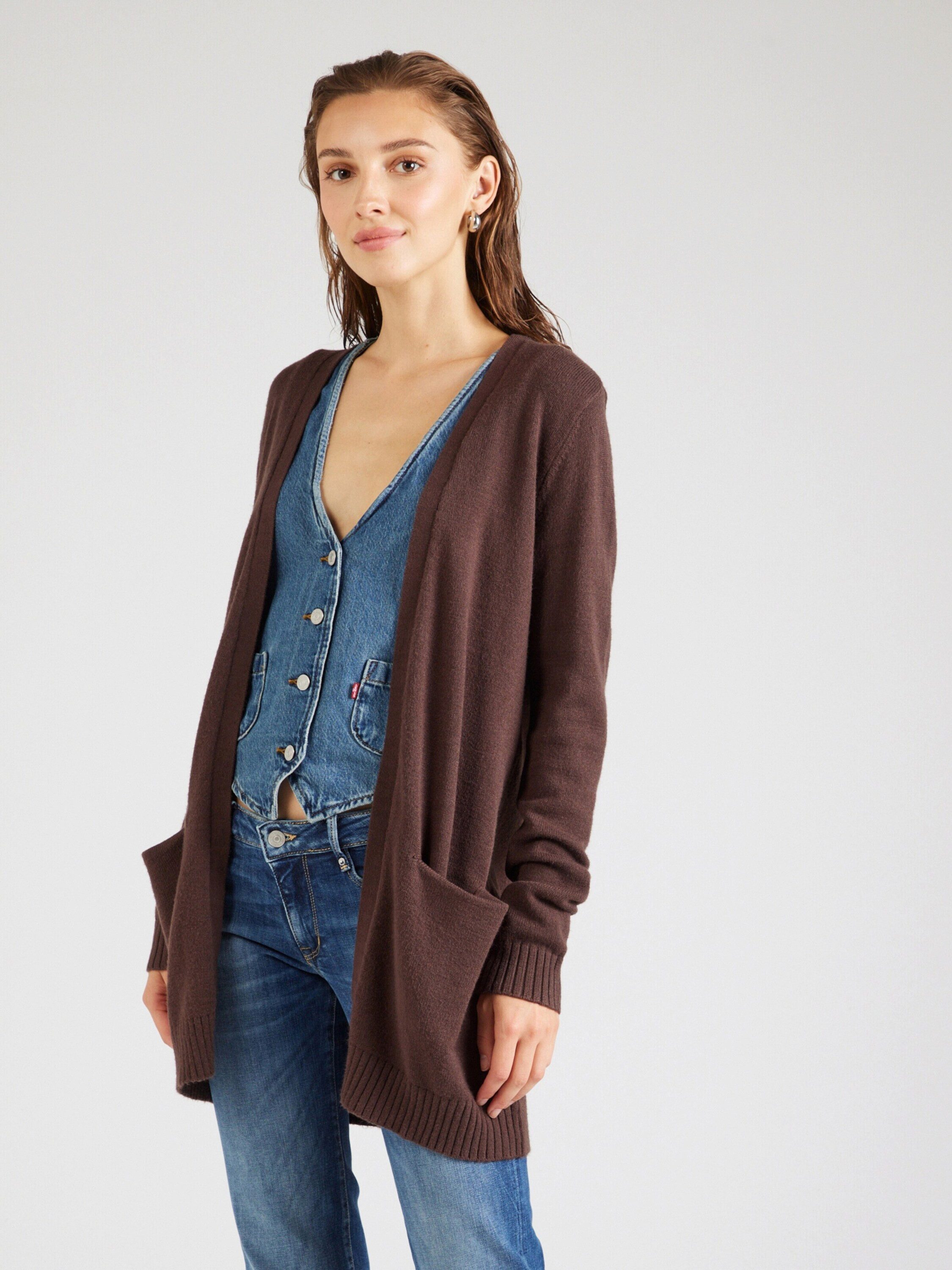 Vila Strickjacke VIRil (1-tlg) Plain/ohne Details