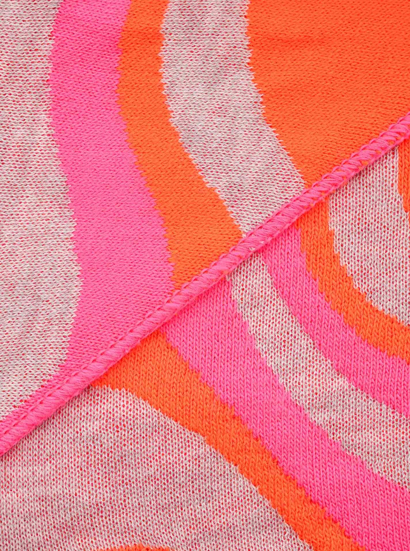 Zwillingsherz Dreieckstuch "Happy Waves", auffallendes Muster, Strick, wärm günstig online kaufen