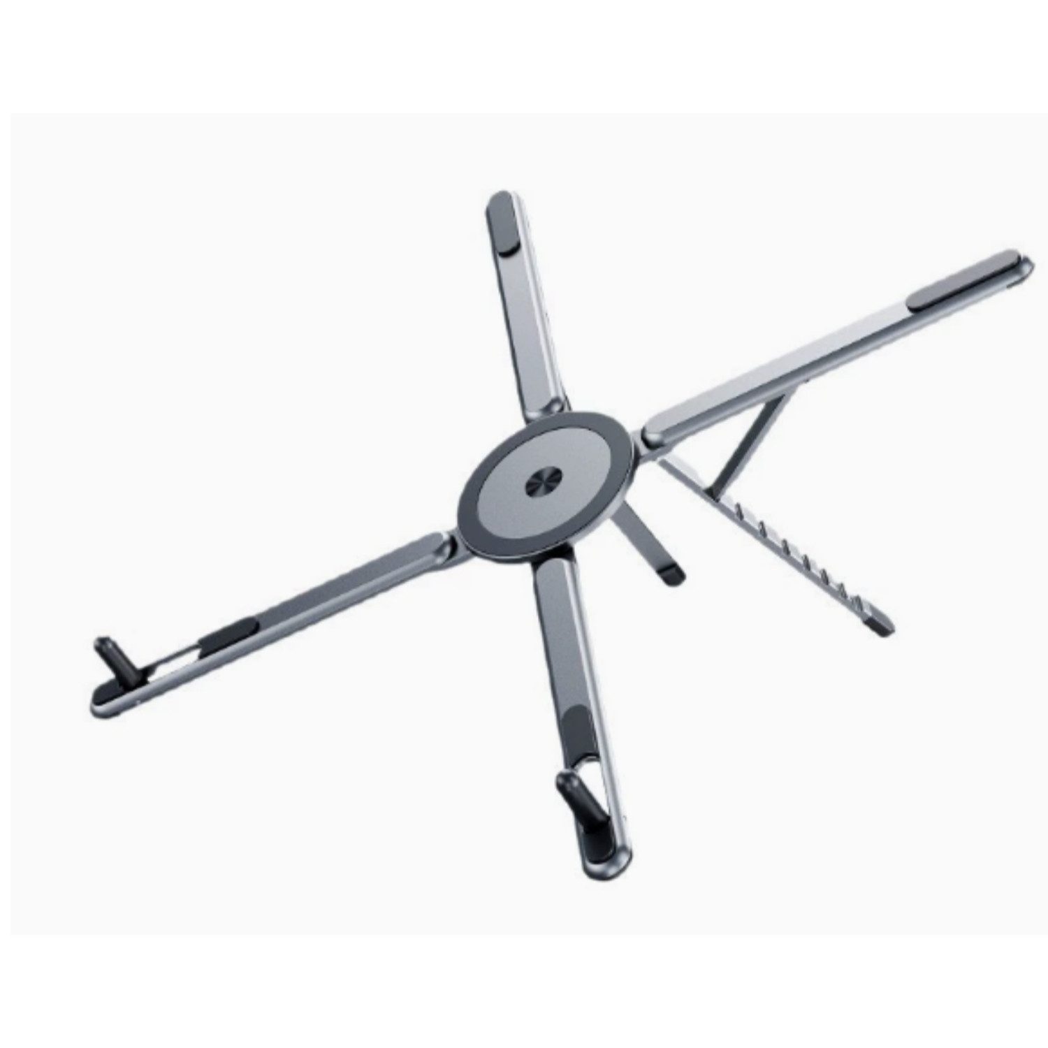 Luckice Handy-Halterung Magnet Laptopständer 3in1, höhenverstellbar & tragbar, (bis 13 Zoll, Packung, Für 4-16 Zoll Laptop/Tablet/Mobiltelefon, Magnetischer, hochbelüfteter und ergonomischer Laptop-Ständer)