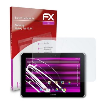 atFoliX Schutzfolie Panzerglasfolie für Samsung Galaxy Tab 10.1N, Ultradünn und superhart