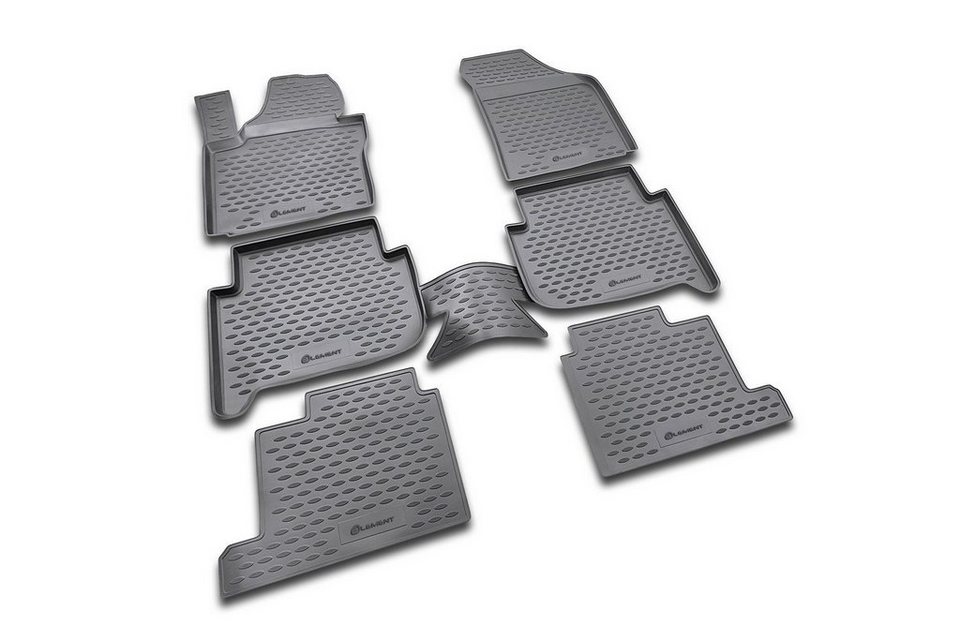 LEMENT Auto-Fußmatten für VOLKSWAGEN Touran Mk1, Mk2, 2003-2015, 7