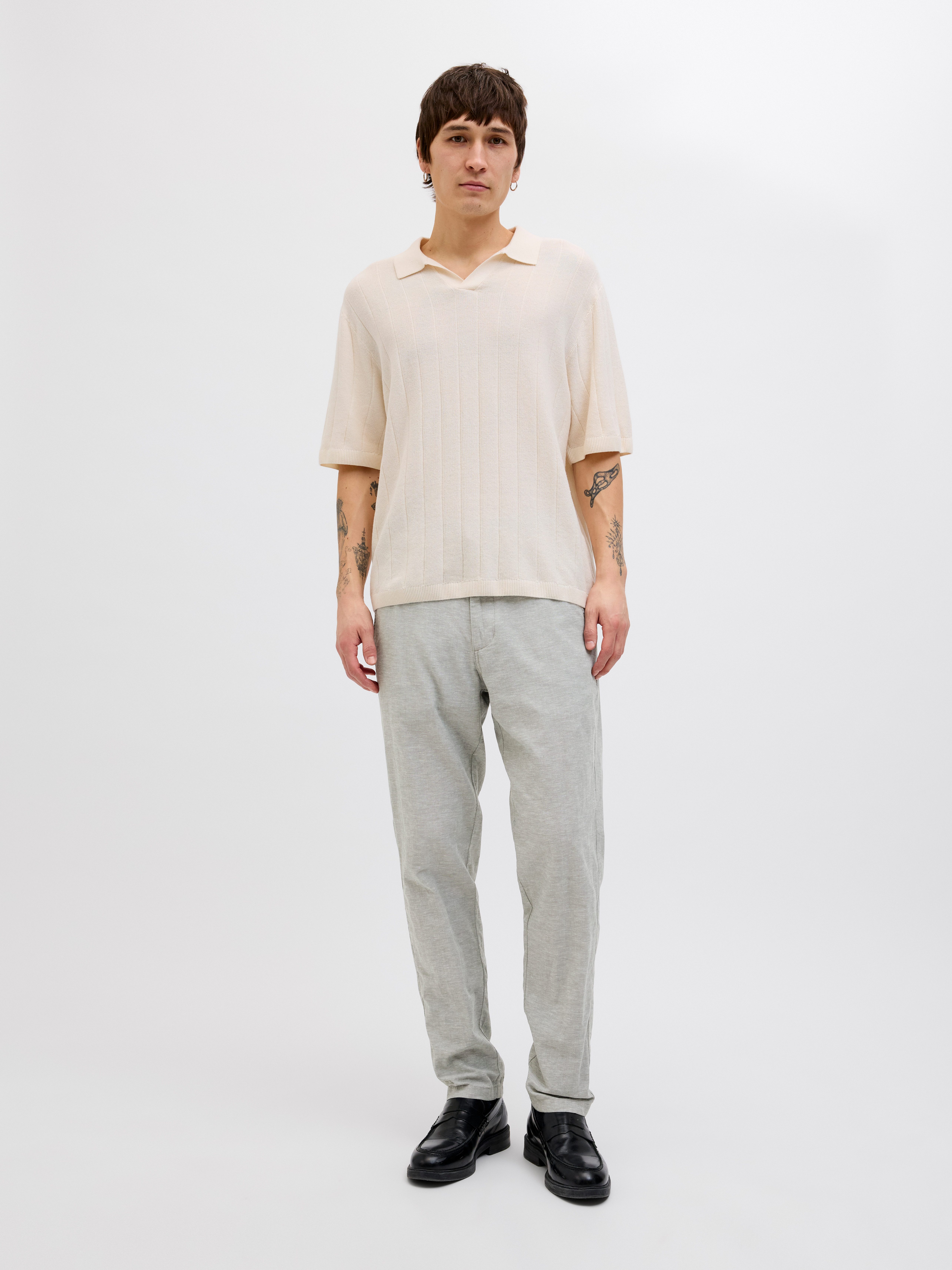 Jack & Jones Chinohose JPSTACE SUMMER CHINO PANT SN mit Reißverschluss