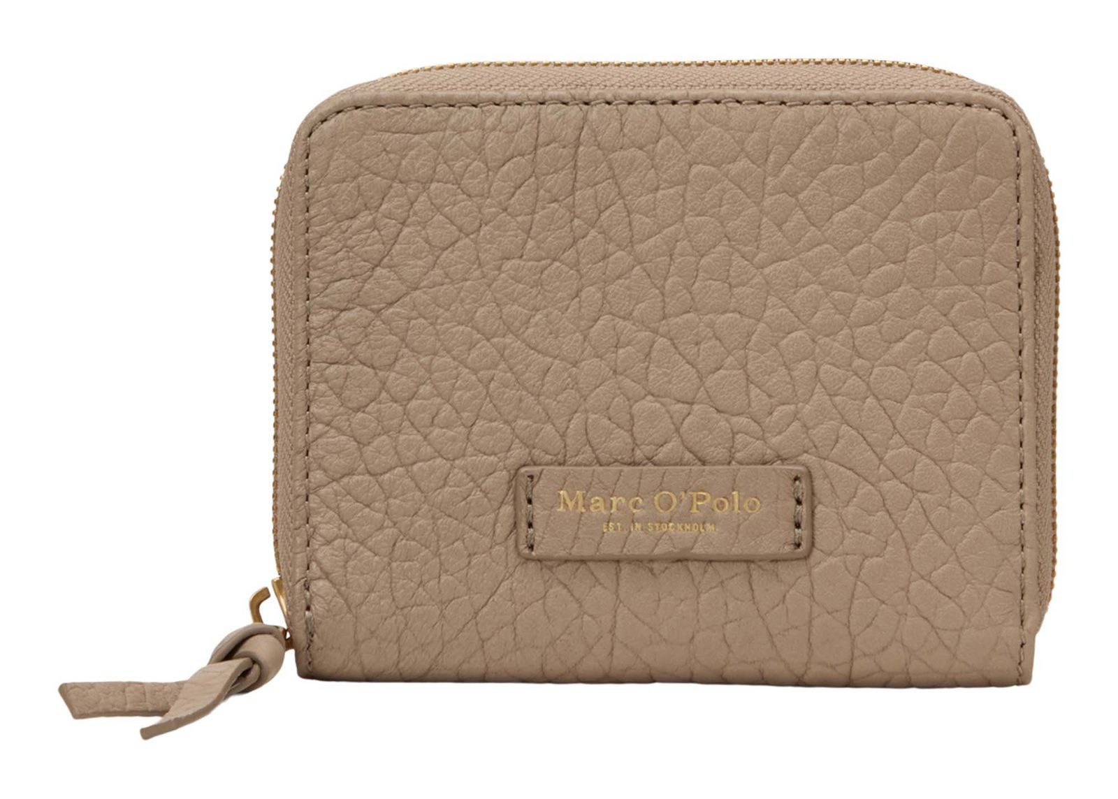 Marc O'Polo Geldbörse Zip Wallet, aus echtem Rindsleder