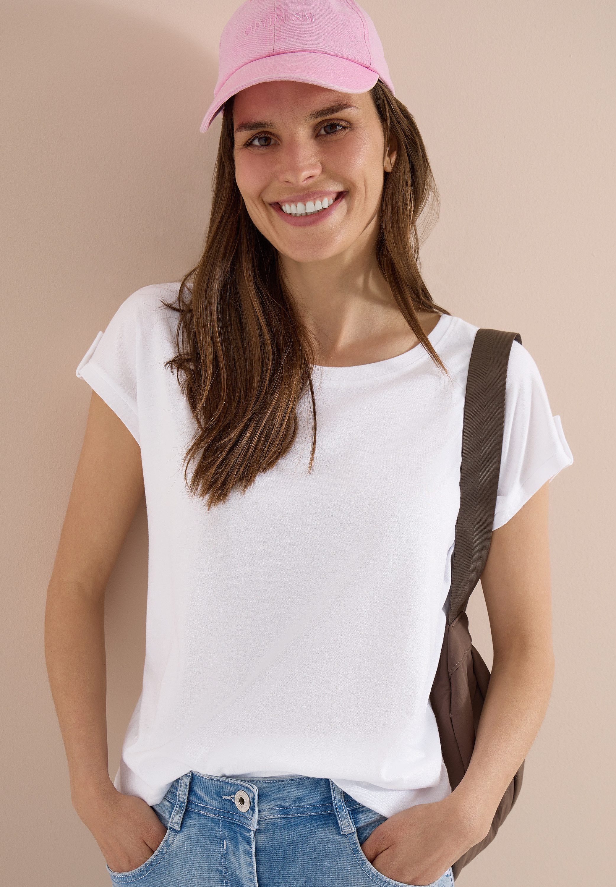 CECIL T-Shirt mit Rundhalsausschnitt