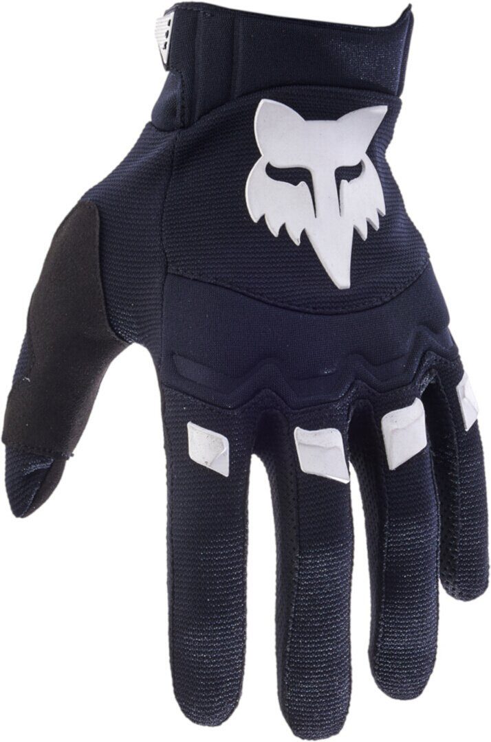 2023 Dirtpaw Handschuhe Fox Black/White Motorradhandschuhe Solid Motocross
