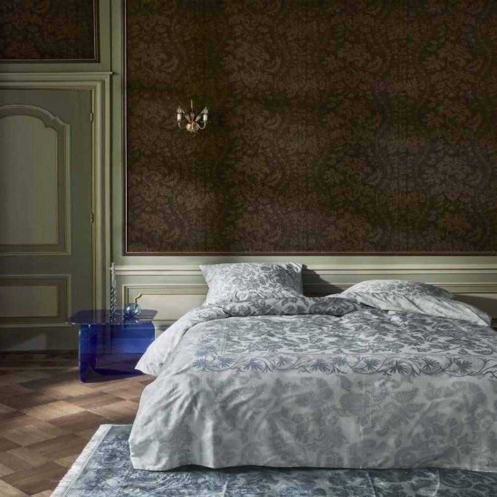Essenza Bettwäsche Maere Hazy Blue 135 x 200 cm, Satin, 2 teilig