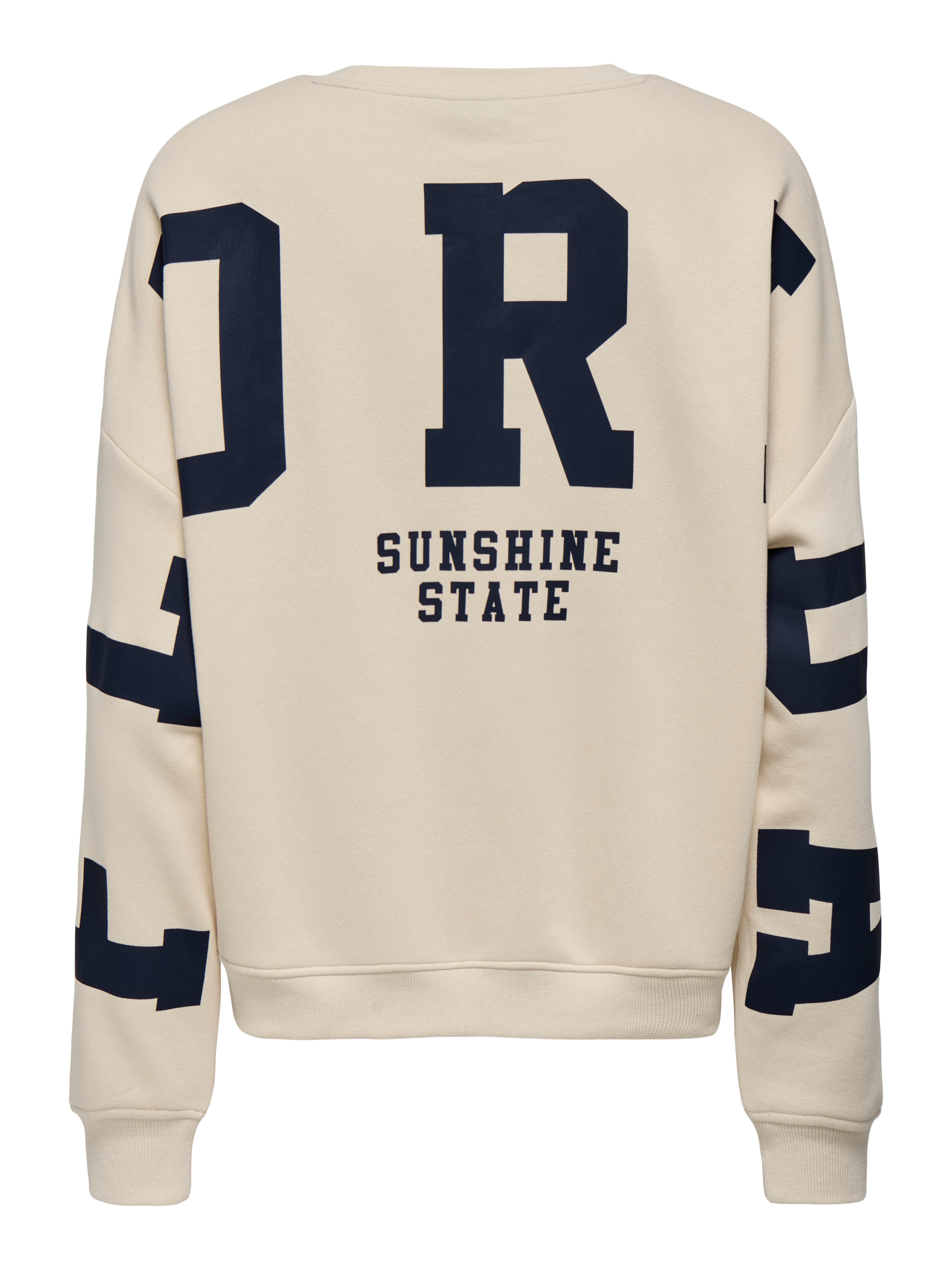 ONLY Sweatshirt ONLSWEAT L/S BACK/SLEEVE PRINT günstig online kaufen