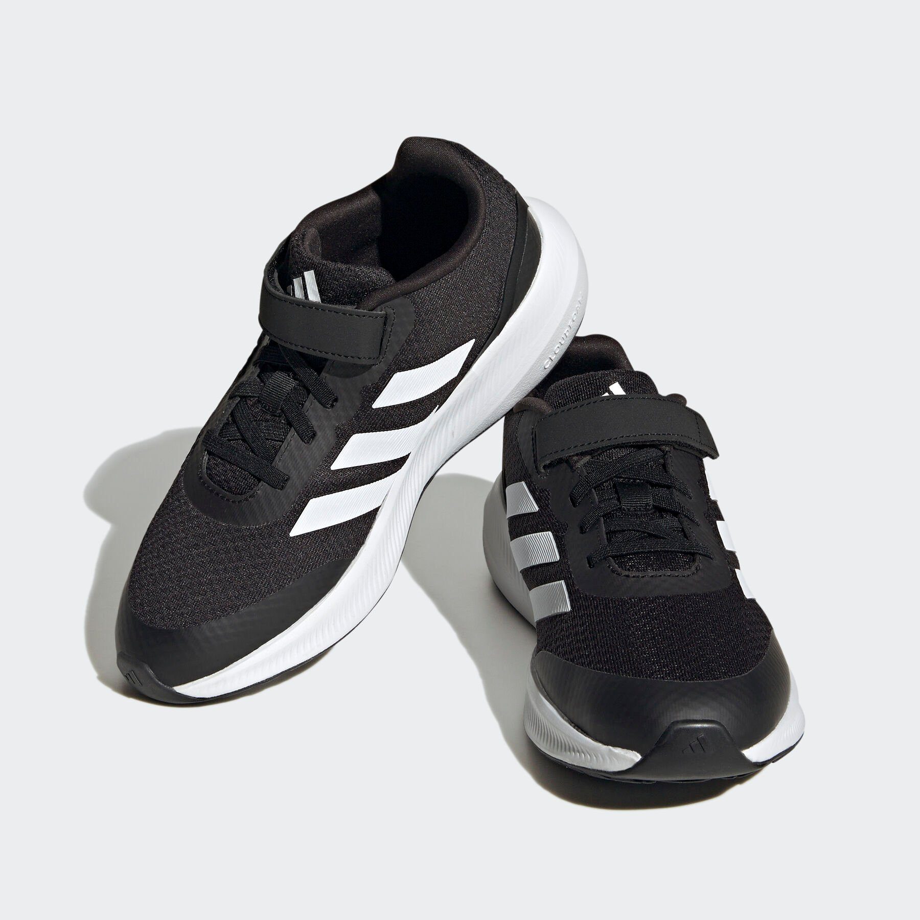 adidas Sportswear RUNFALCON 3.0 schwarz-weiß LACE STRAP TOP ELASTIC Sneaker