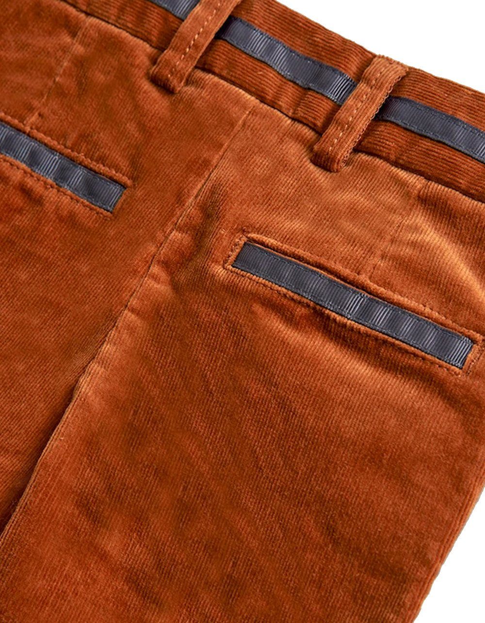 BÒBOLI Cordhose BÒBOLI Kordhose cooper braun (1-tlg., kein Set)