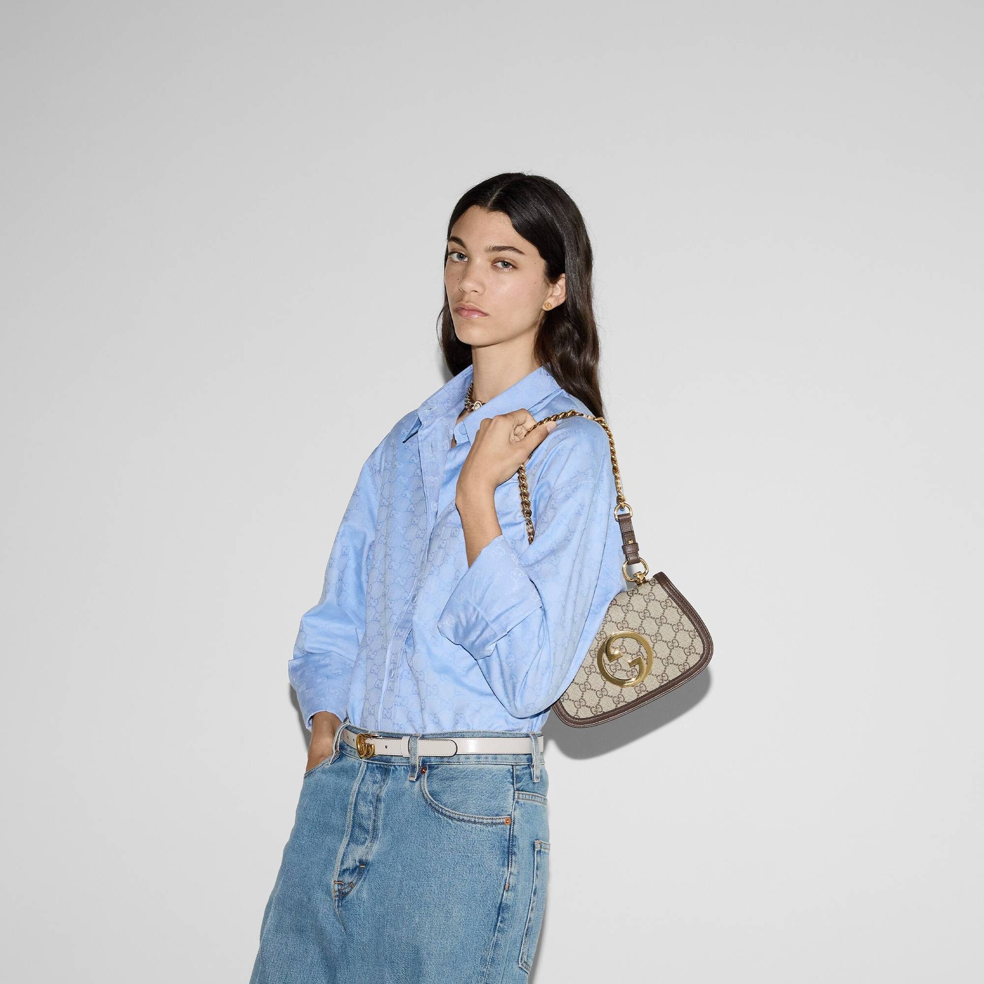GUCCI Schultertasche Gucci Blondie Small Shoulder Bag