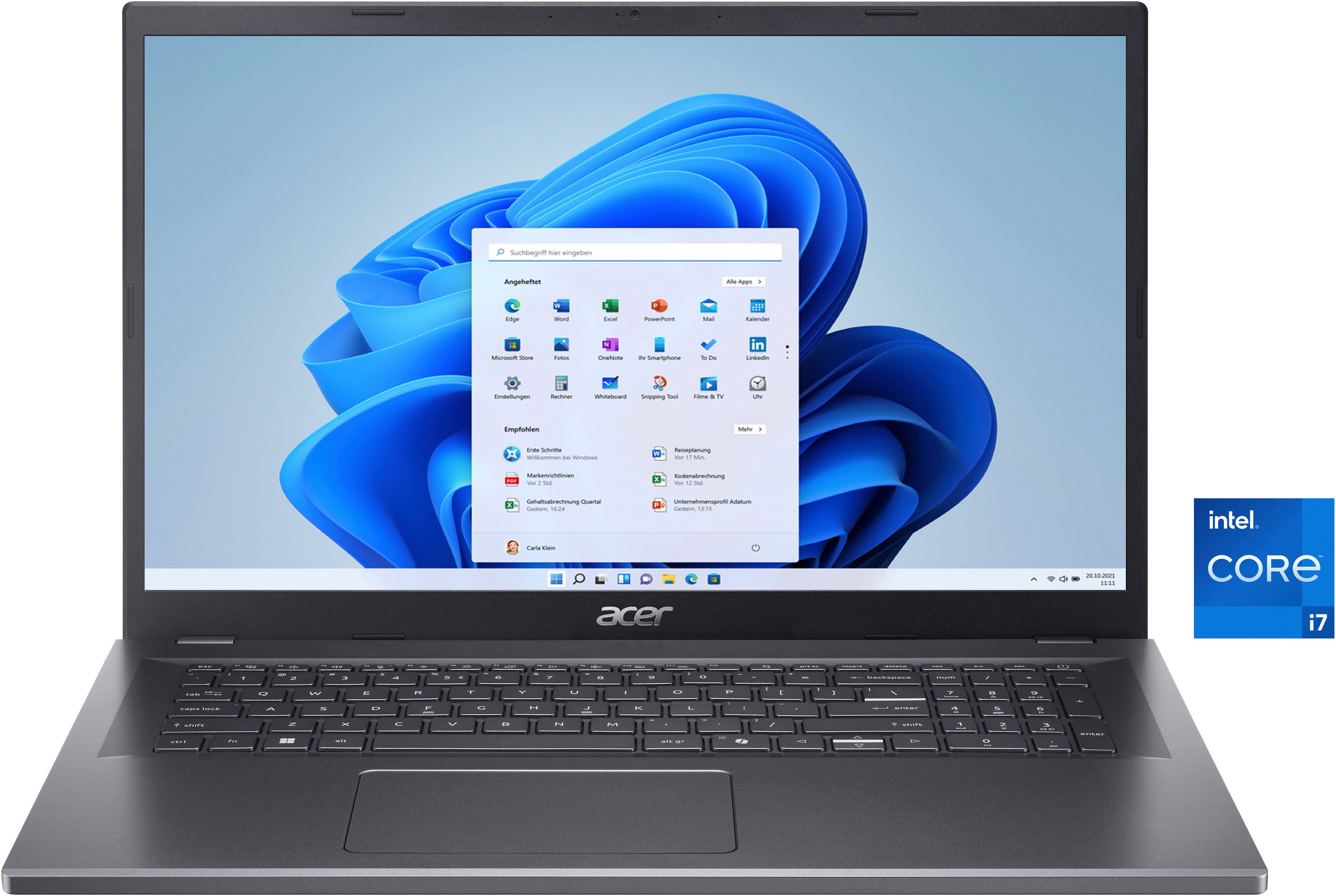 Acer A17-51M-78BZ Notebook (43,94 cm/17,3 Zoll, Intel Core i7 13620H, UHD Graphics, 512 GB SSD)