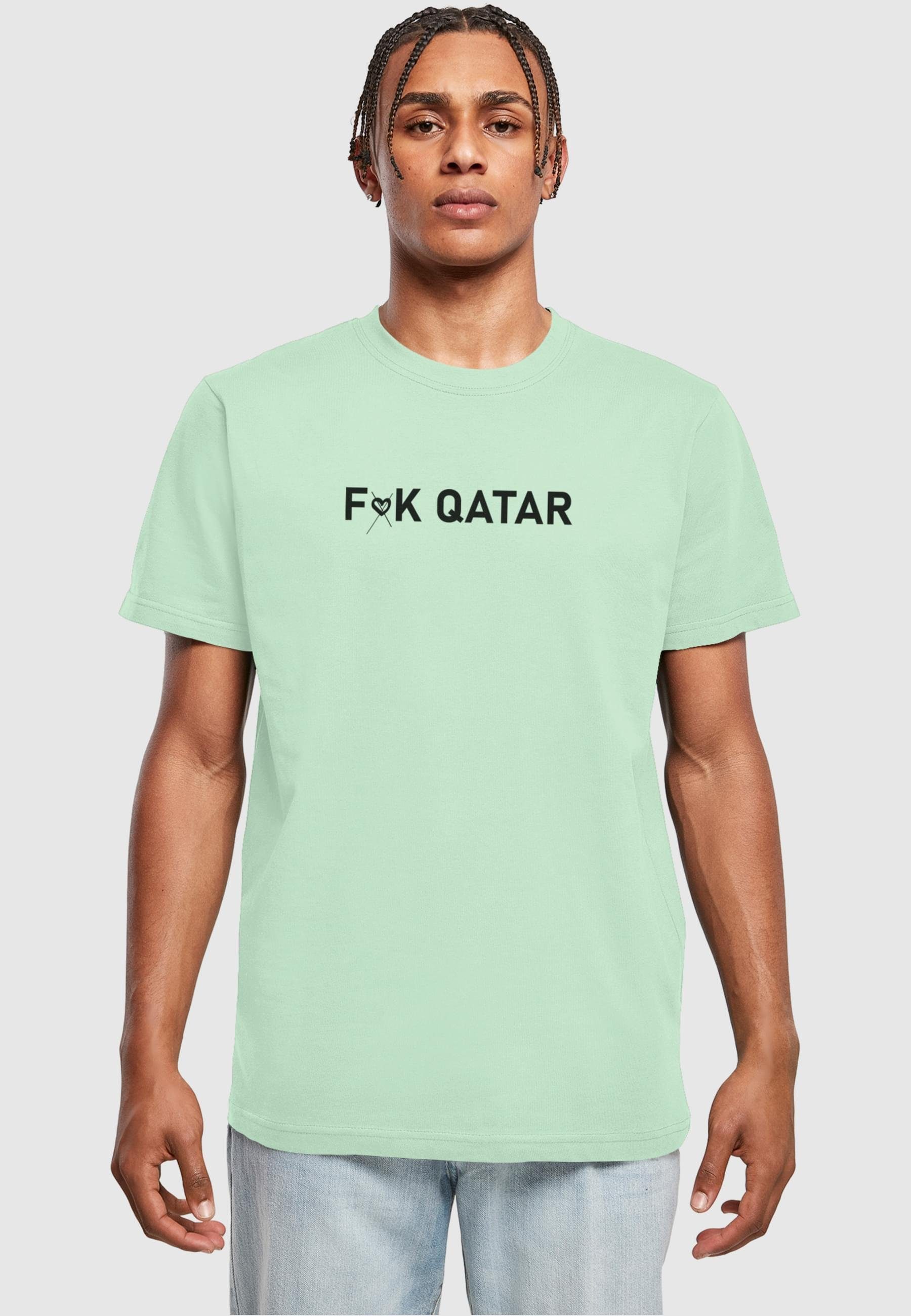 (1-tlg) K Herren F neomint (no Merchcode Qatar heart) T-Shirt Round Neck T-Shirt