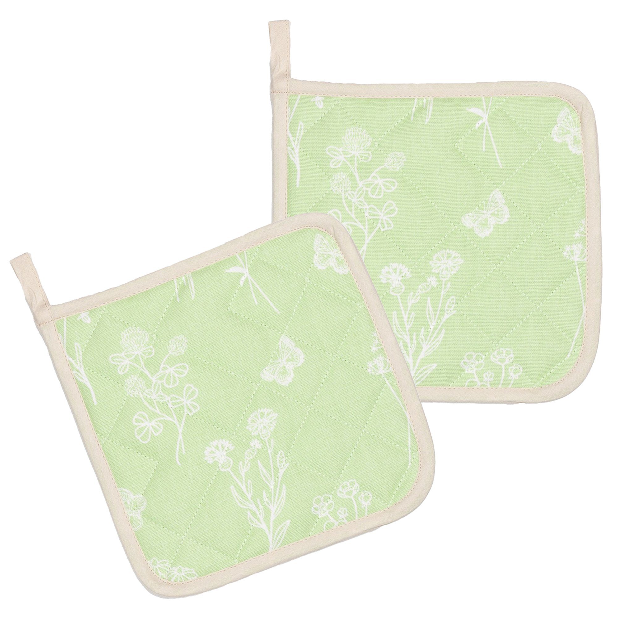 Topflappen Wildblumen